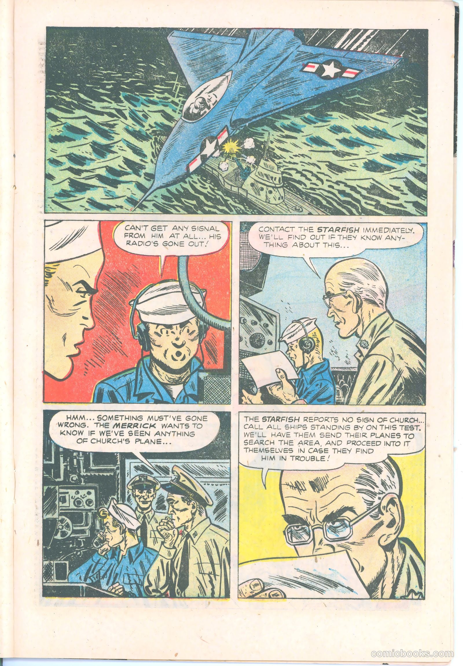 Dick Wingate of the United States Navy #1 (1953) — page 17 of 36