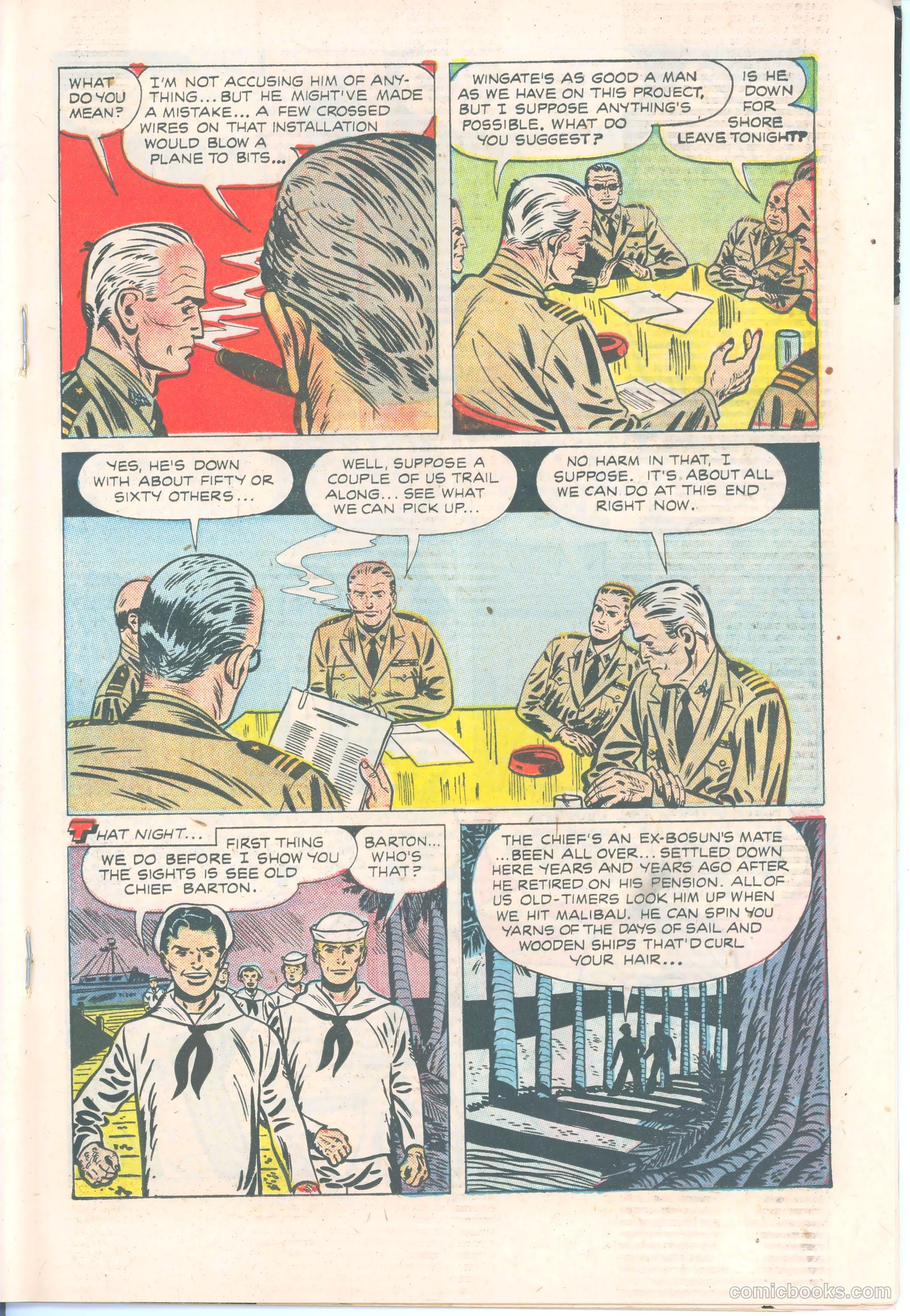 Dick Wingate of the United States Navy #1 (1953) — page 19 of 36