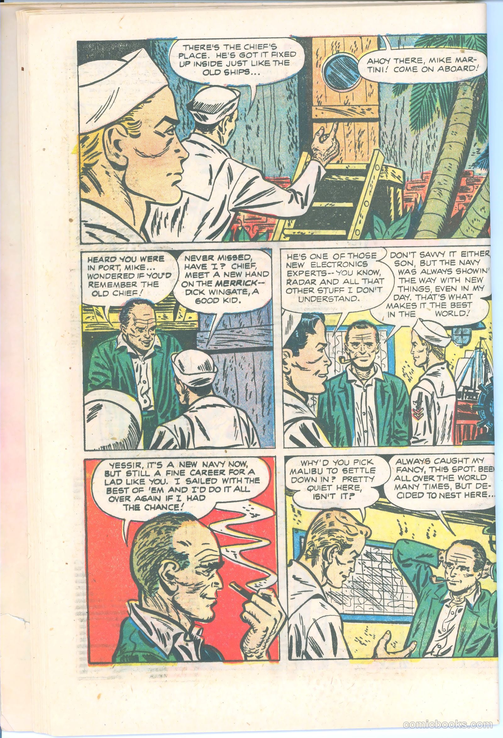 Dick Wingate of the United States Navy #1 (1953) — page 20 of 36