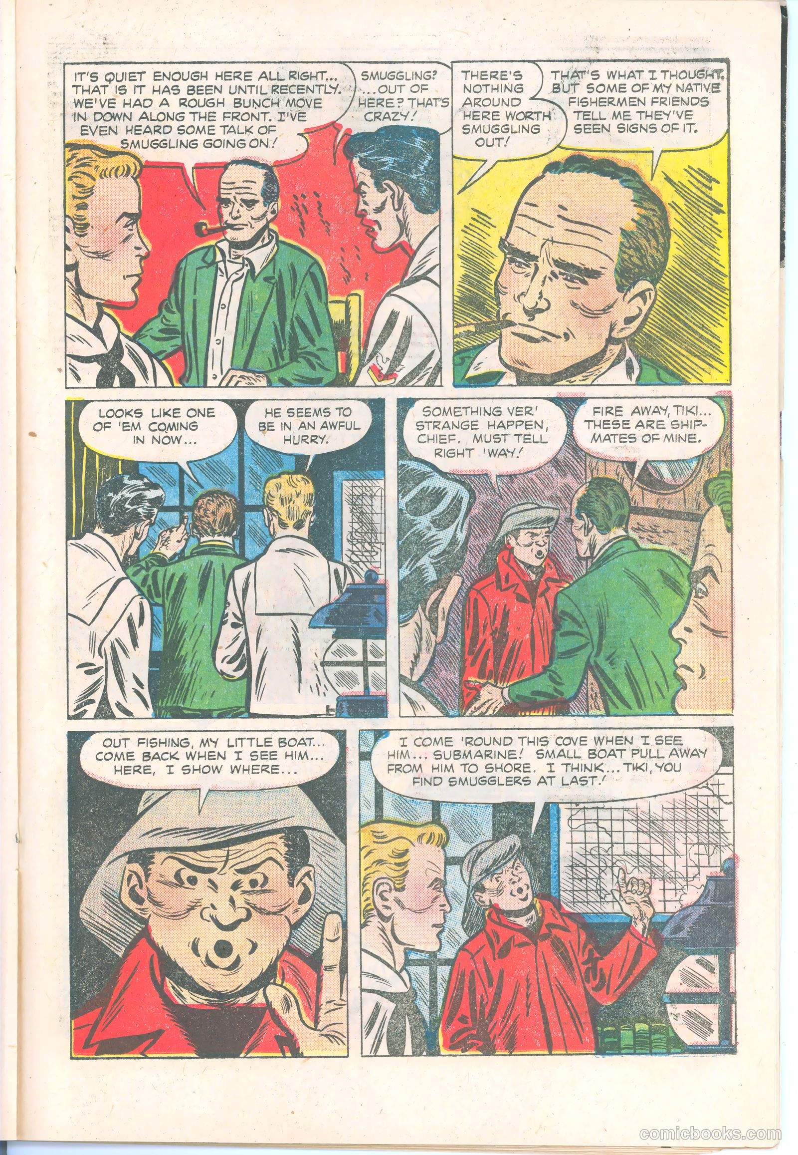 Dick Wingate of the United States Navy #1 (1953) — page 21 of 36