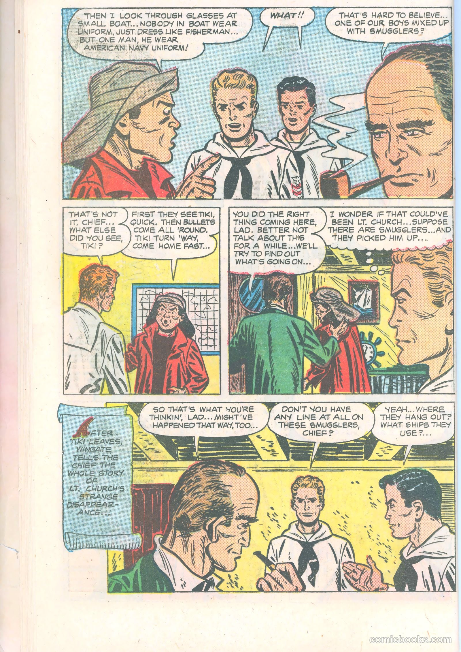 Dick Wingate of the United States Navy #1 (1953) — page 22 of 36