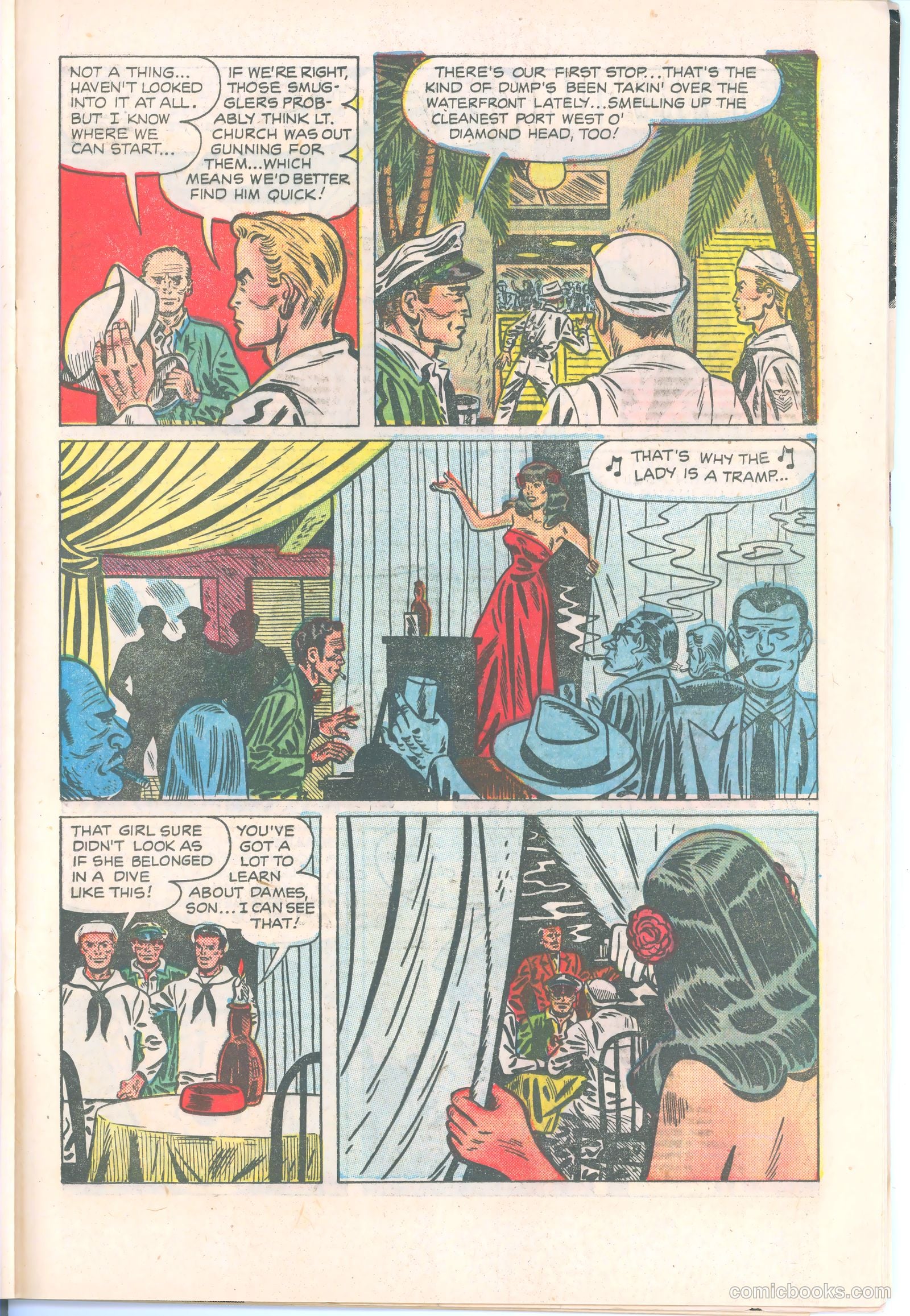 Dick Wingate of the United States Navy #1 (1953) — page 23 of 36