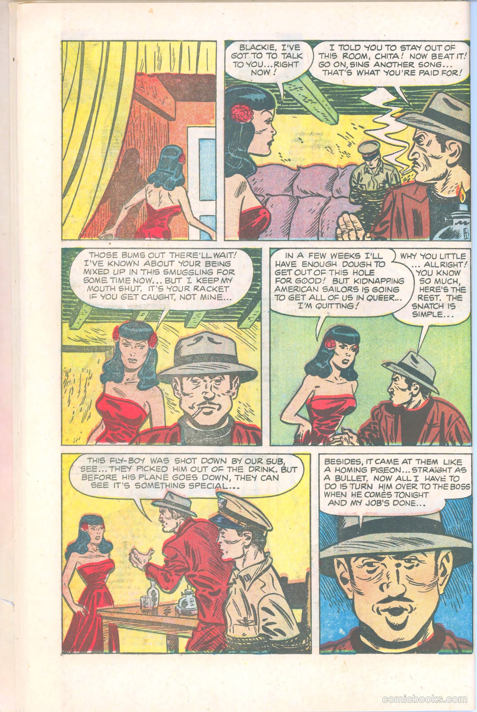 Dick Wingate of the United States Navy #1 (1953) — page 24 of 36