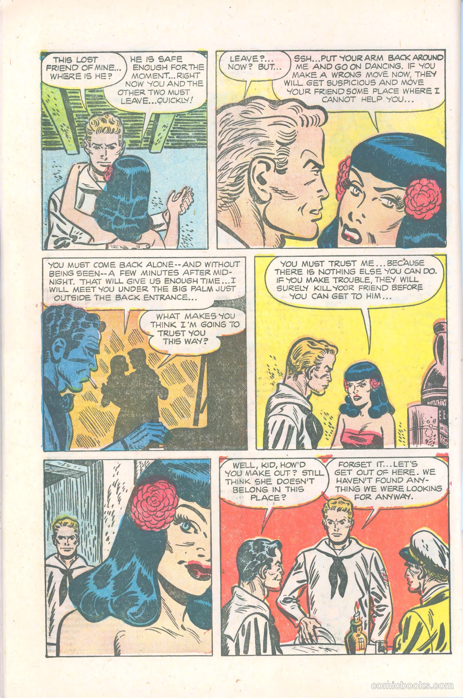 Dick Wingate of the United States Navy #1 (1953) — page 28 of 36