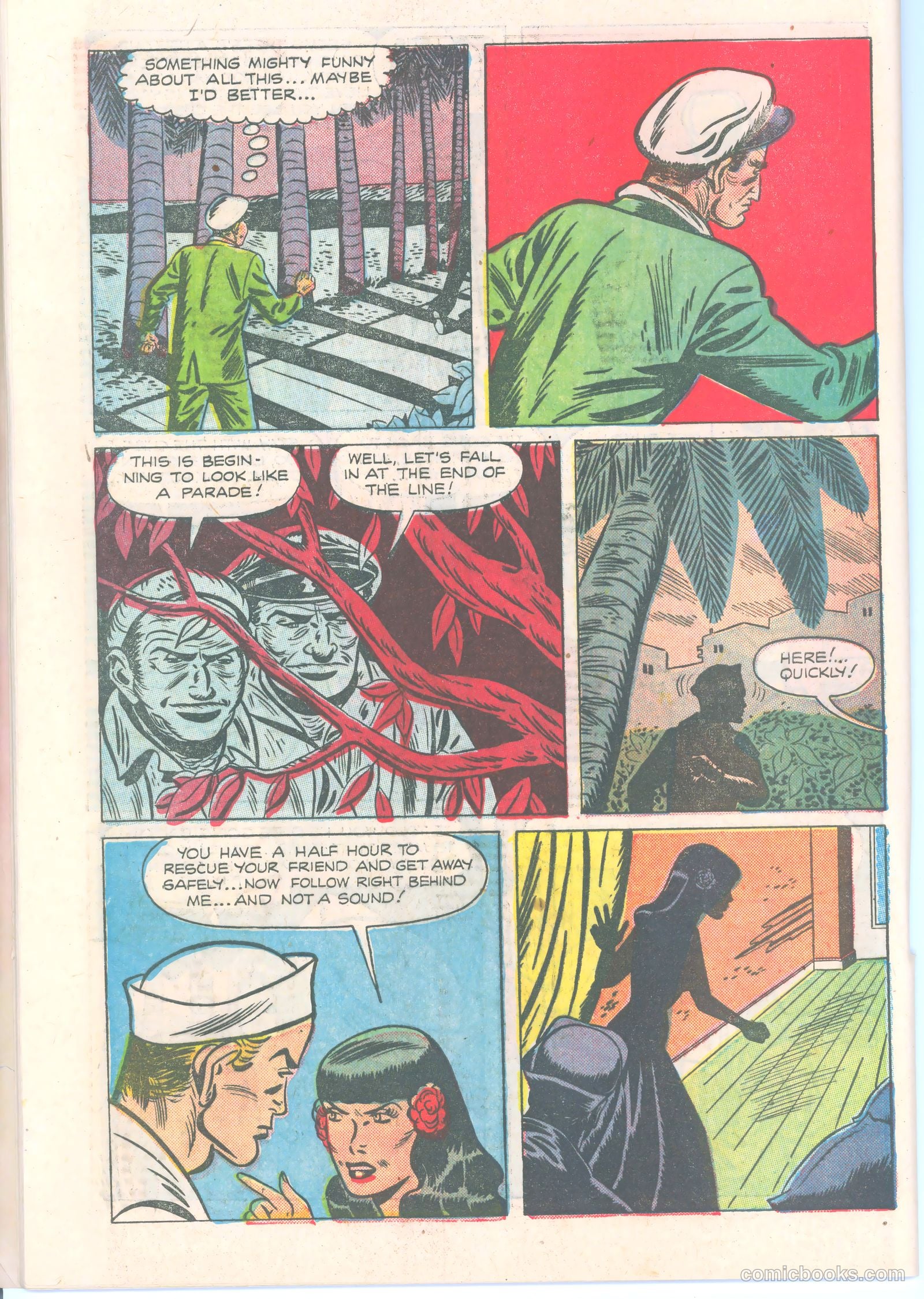 Dick Wingate of the United States Navy #1 (1953) — page 30 of 36