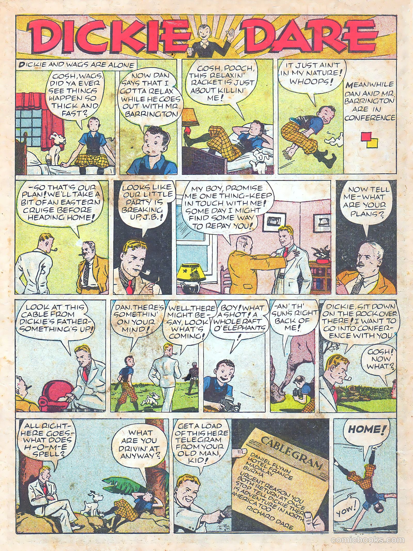 Dickie Dare #2 (1942) — page 2 of 66