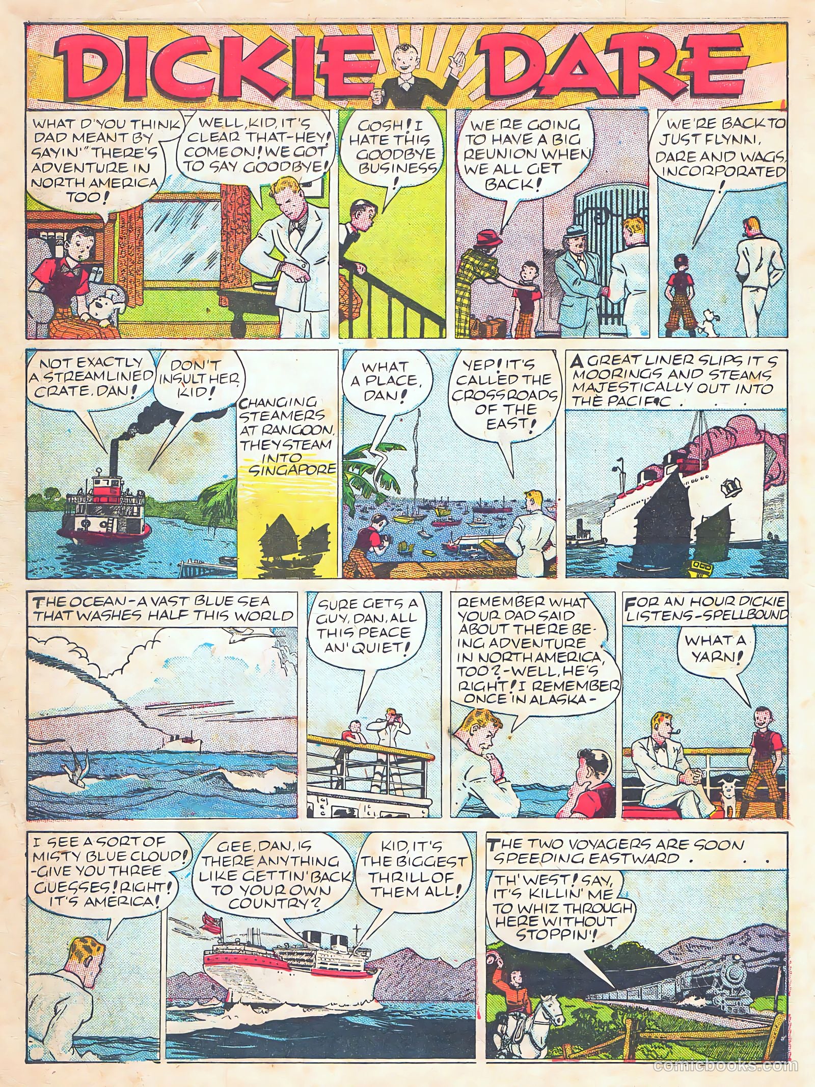 Dickie Dare #2 (1942) — page 3 of 66