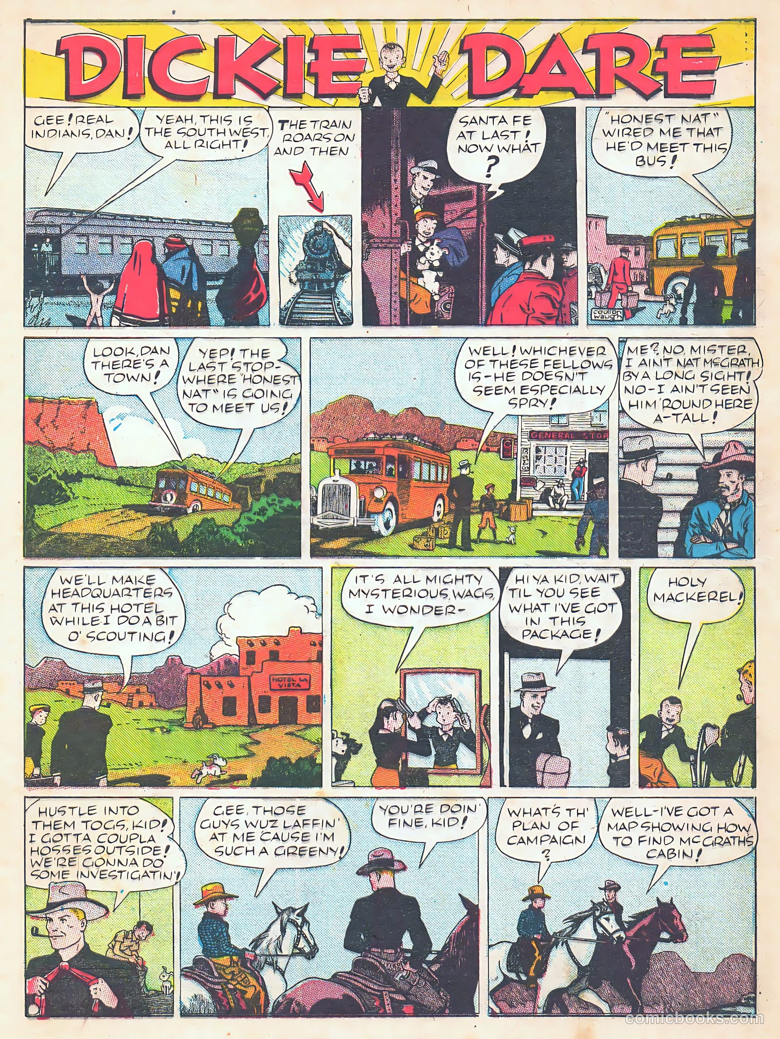 Dickie Dare #2 (1942) — page 6 of 66