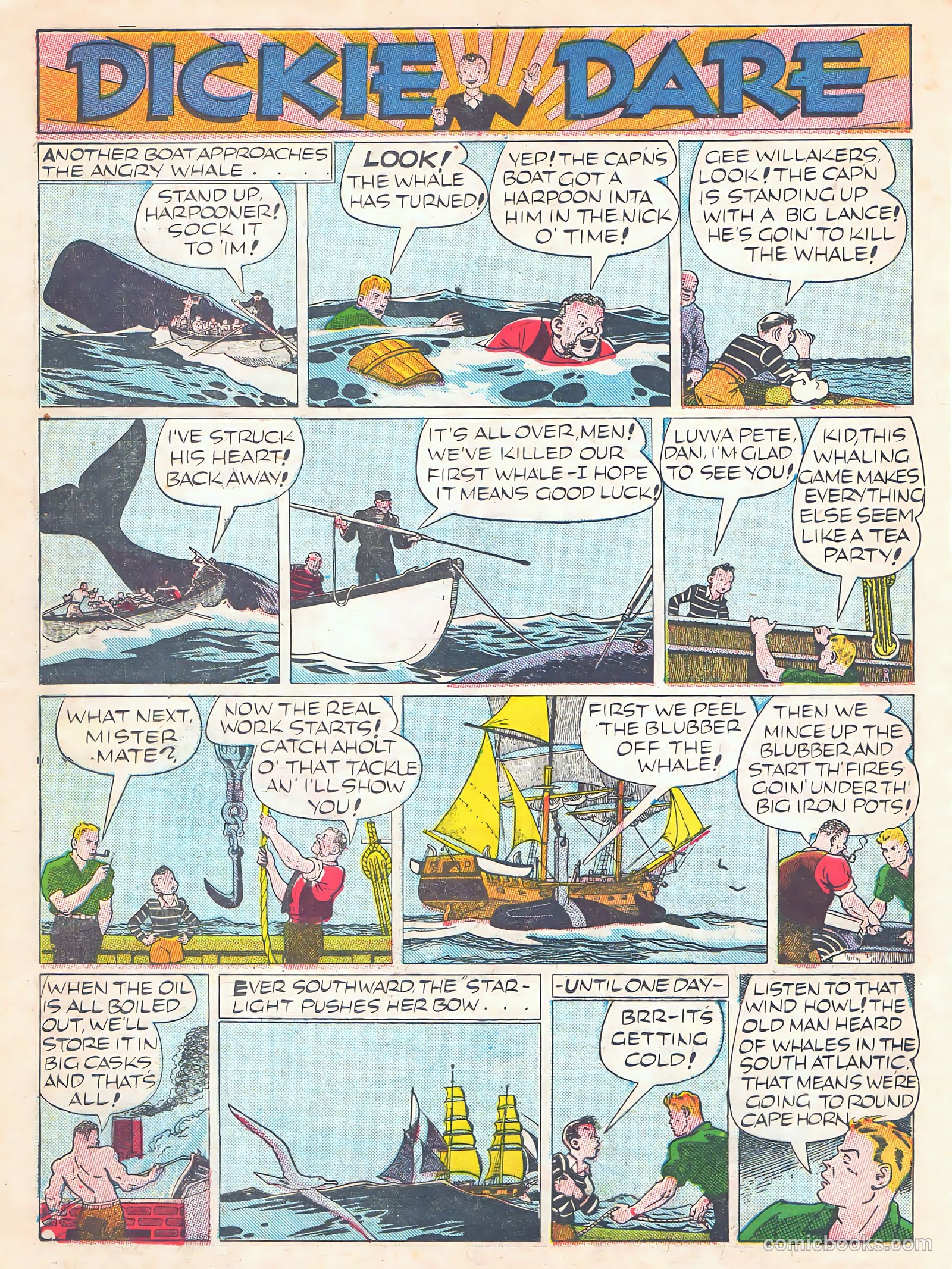 Dickie Dare #2 (1942) — page 35 of 66