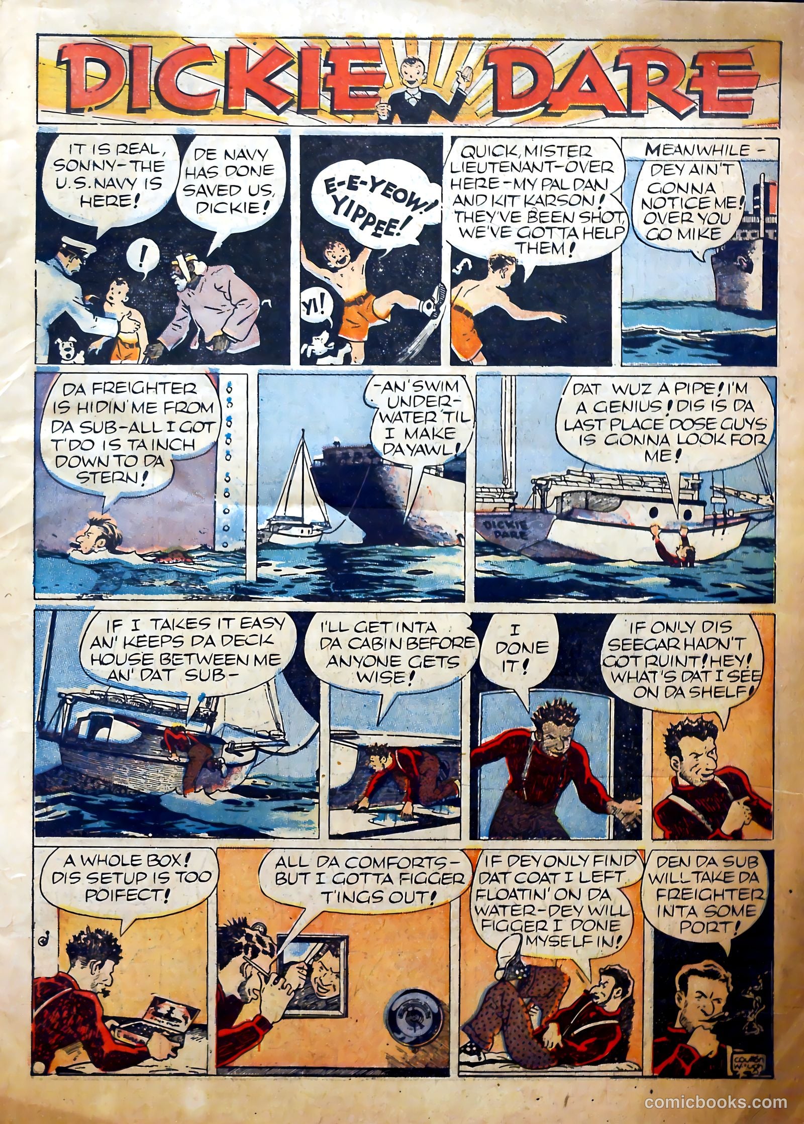 Dickie Dare #3 (1942) — page 3 of 69