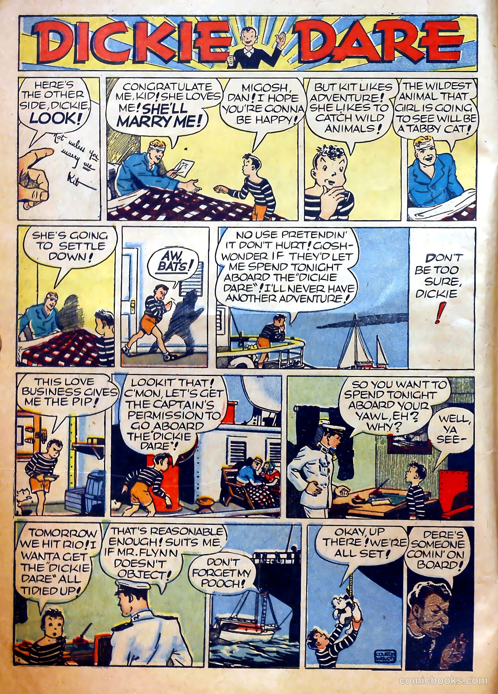 Dickie Dare #3 (1942) — page 8 of 69