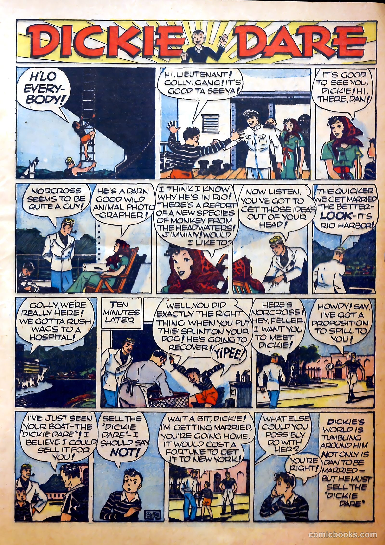 Dickie Dare #3 (1942) — page 15 of 69