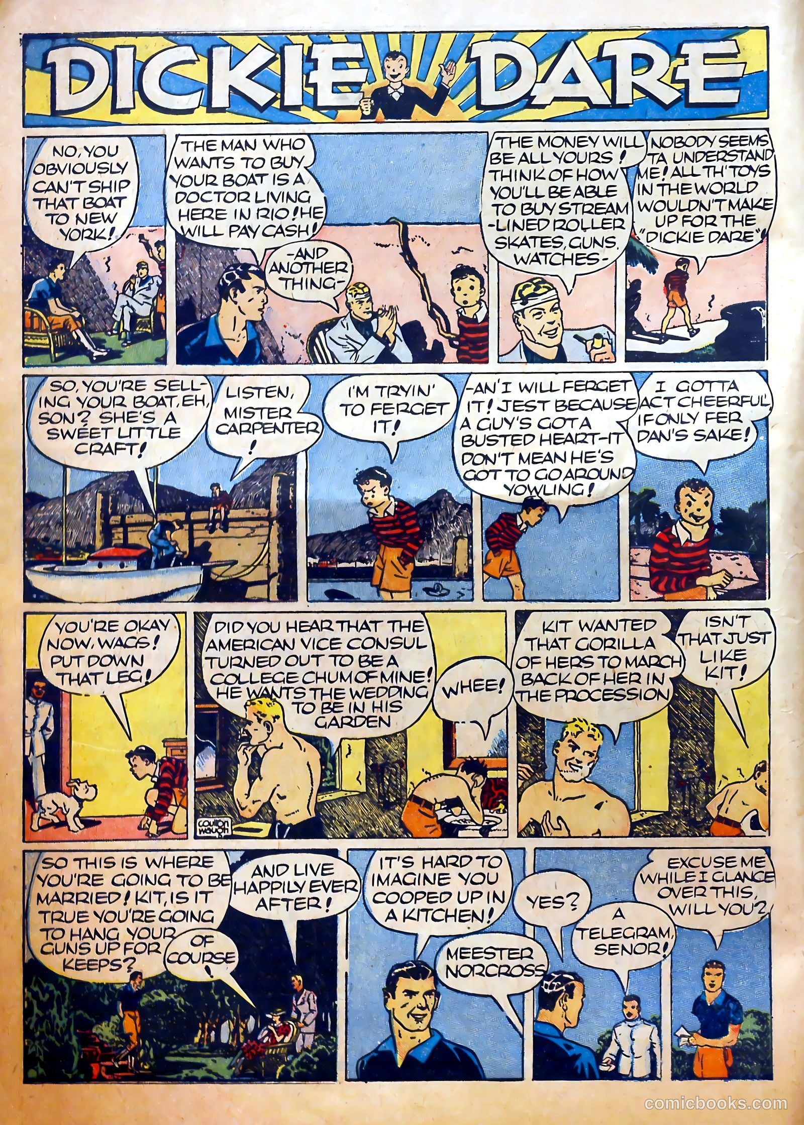 Dickie Dare #3 (1942) — page 16 of 69
