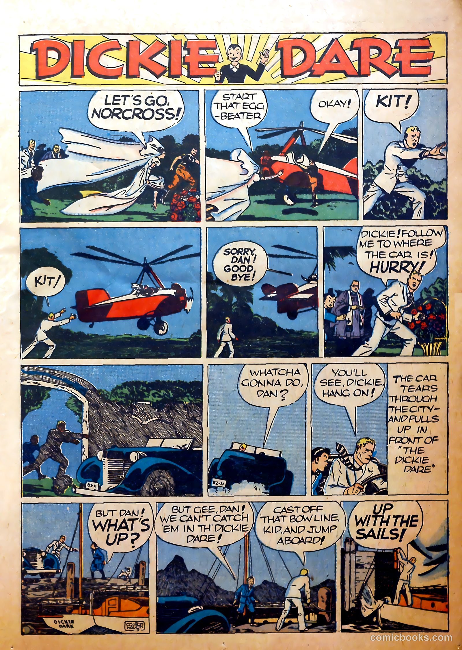 Dickie Dare #3 (1942) — page 19 of 69