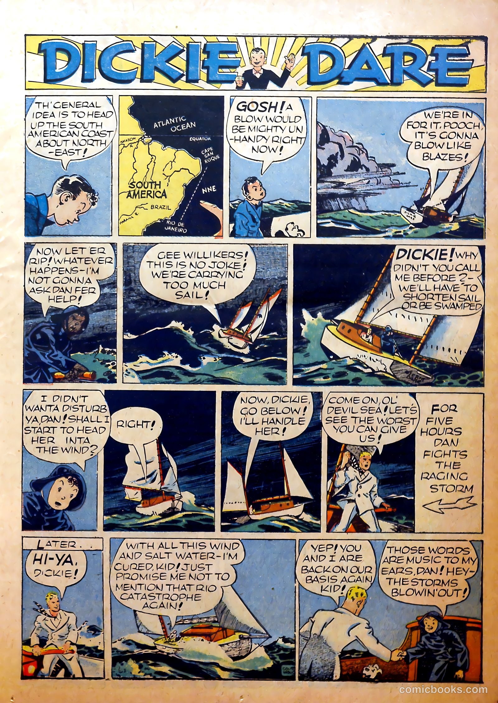 Dickie Dare #3 (1942) — page 21 of 69