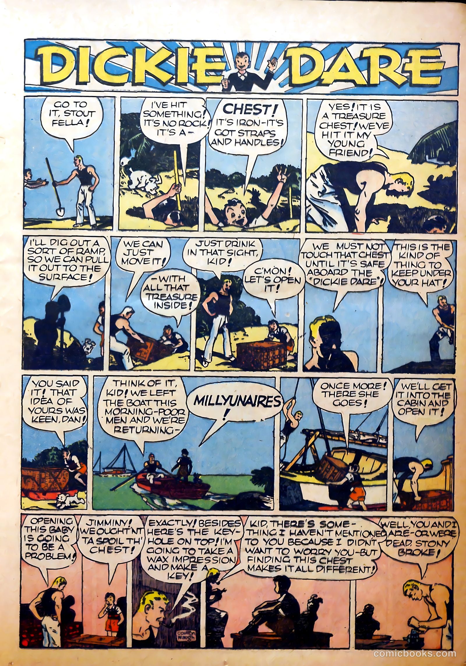 Dickie Dare #3 (1942) — page 25 of 69