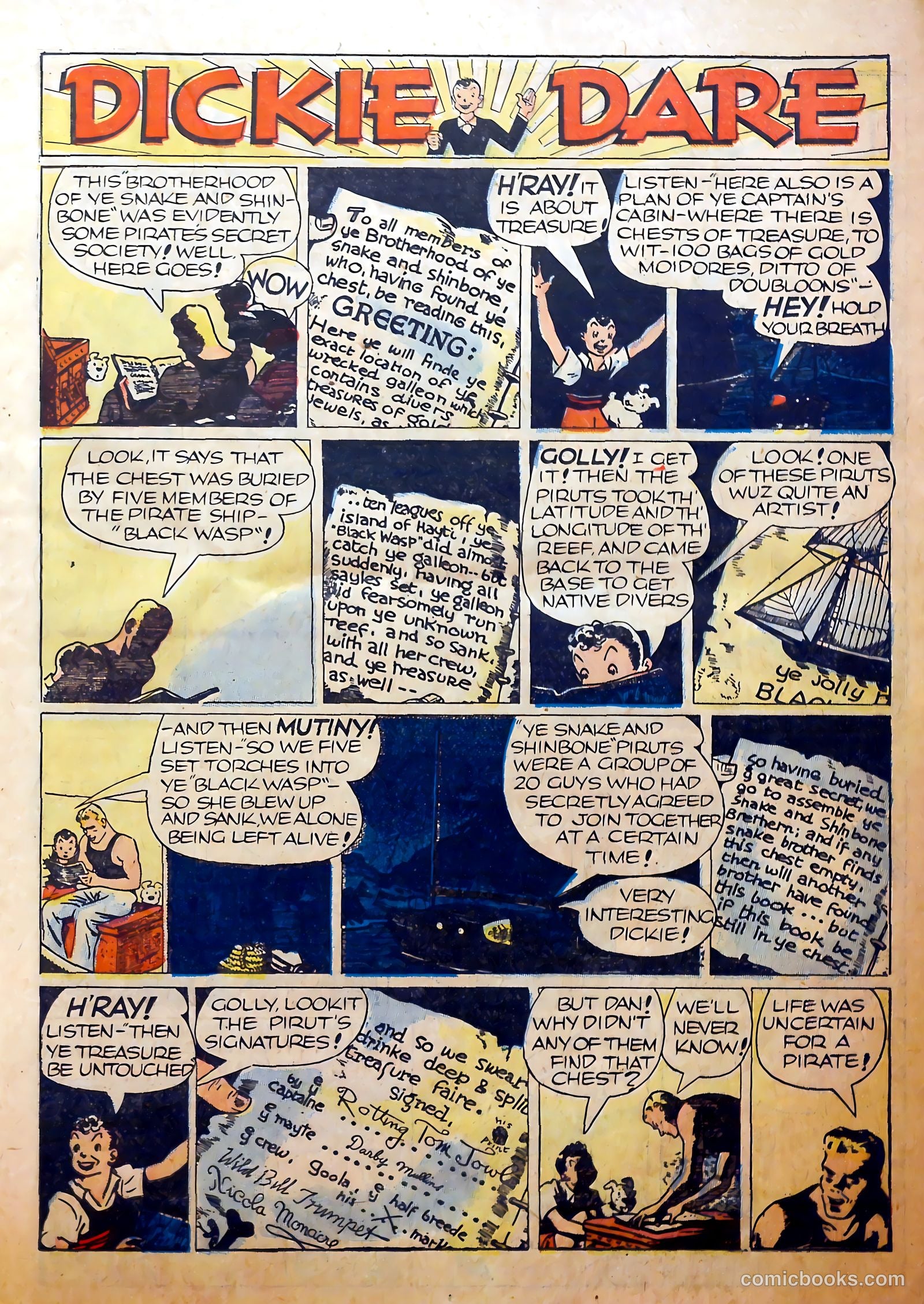 Dickie Dare #3 (1942) — page 27 of 69
