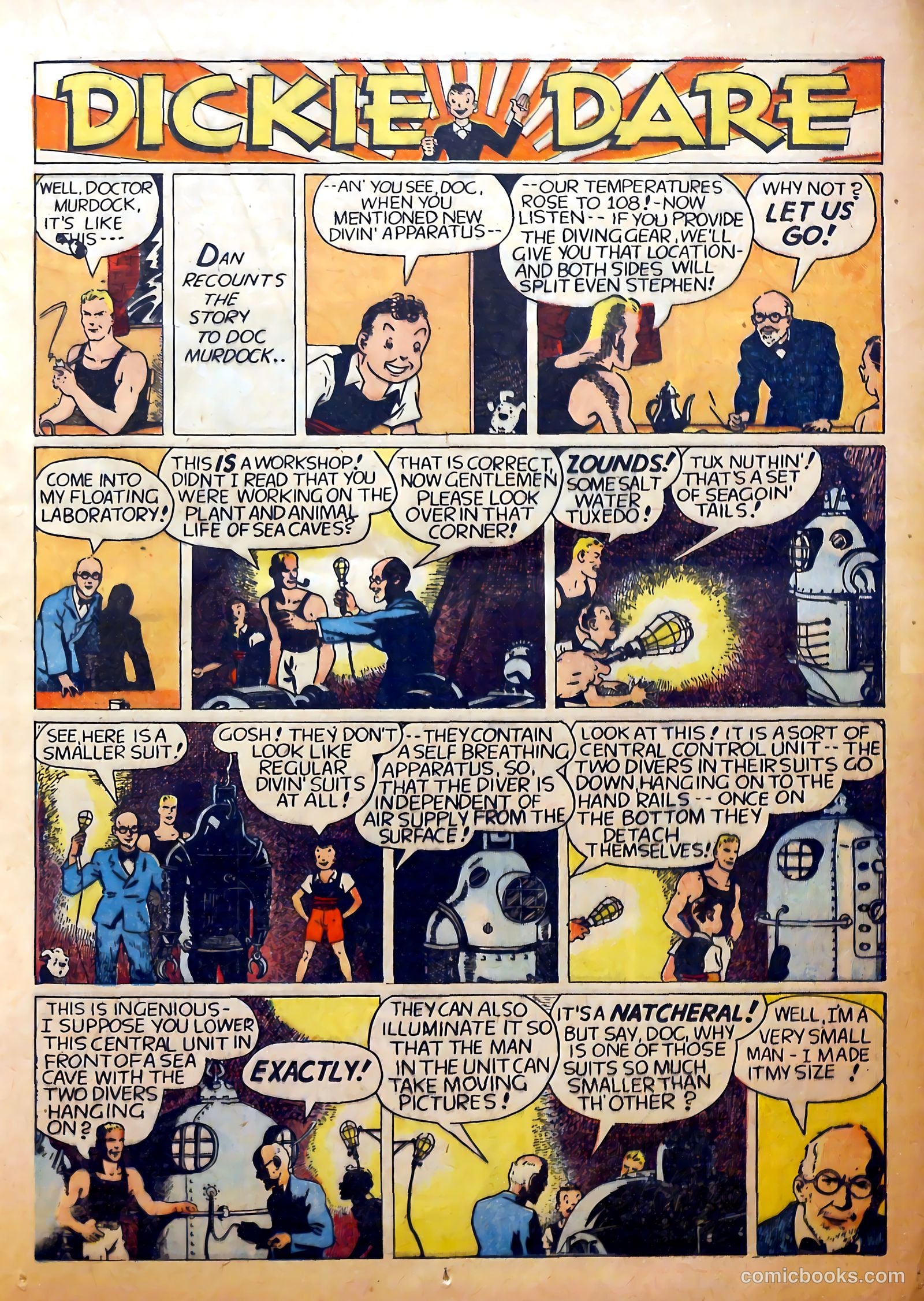 Dickie Dare #3 (1942) — page 31 of 69