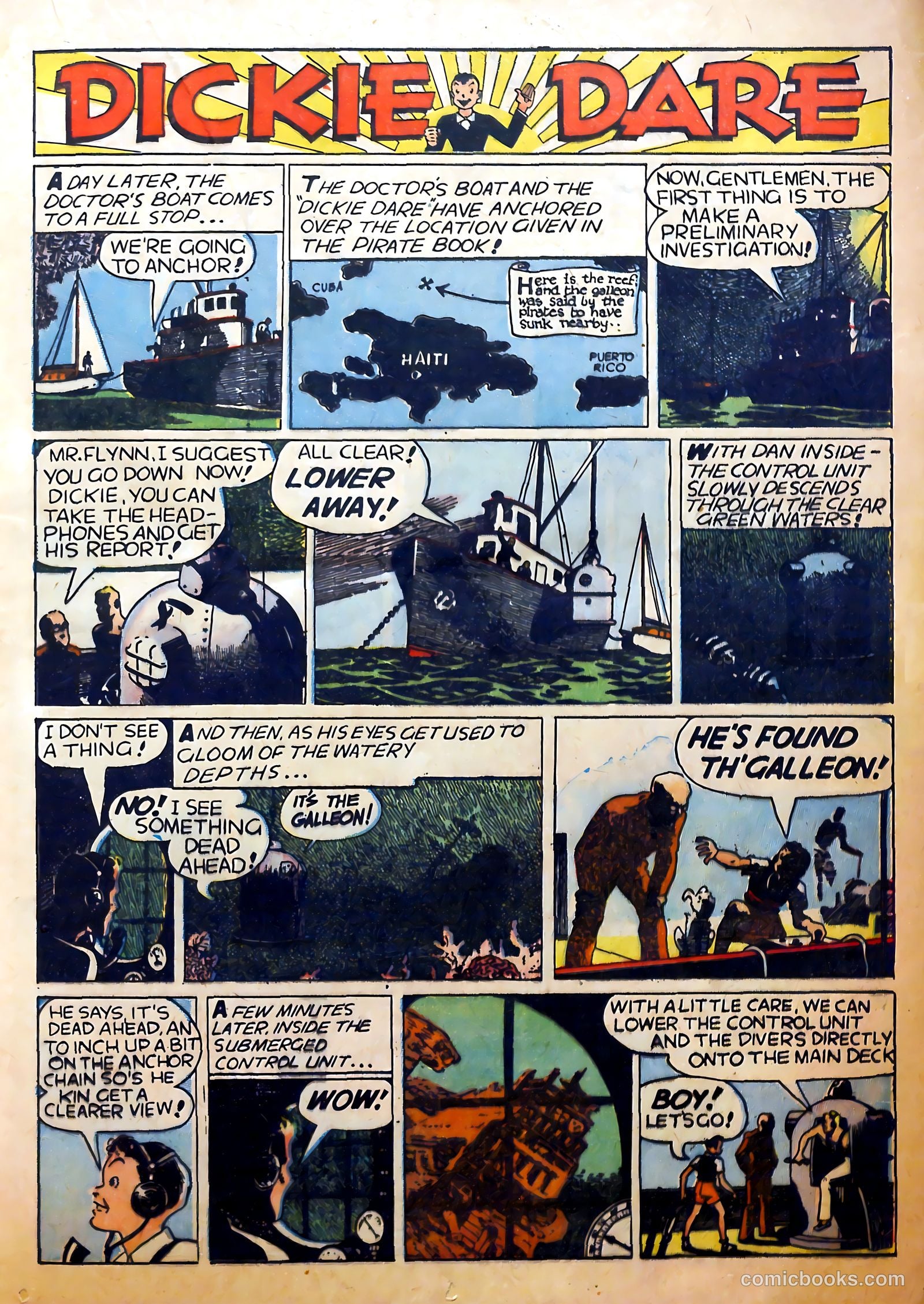 Dickie Dare #3 (1942) — page 33 of 69