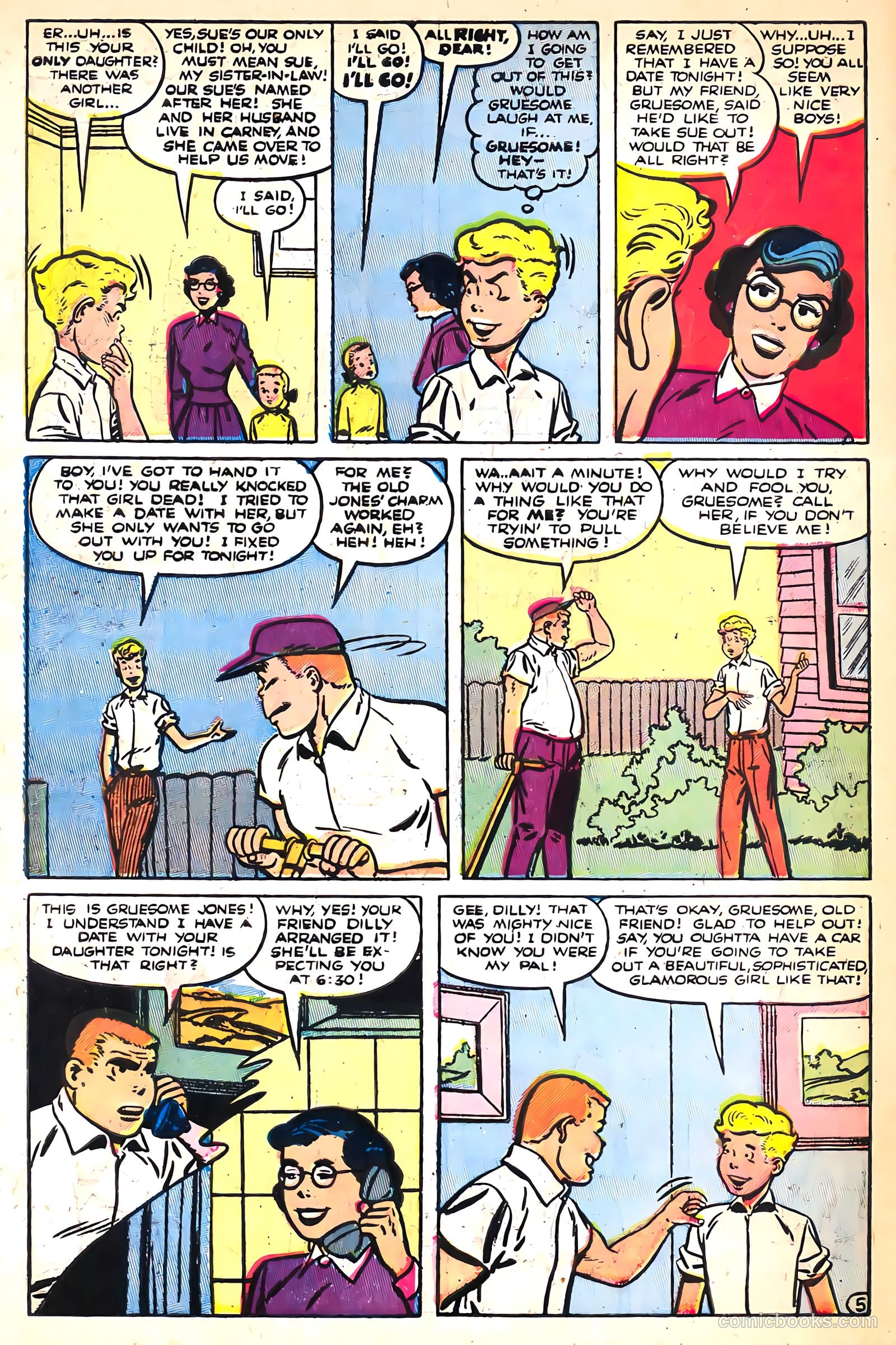 Dilly #1 (1953) — page 28 of 36