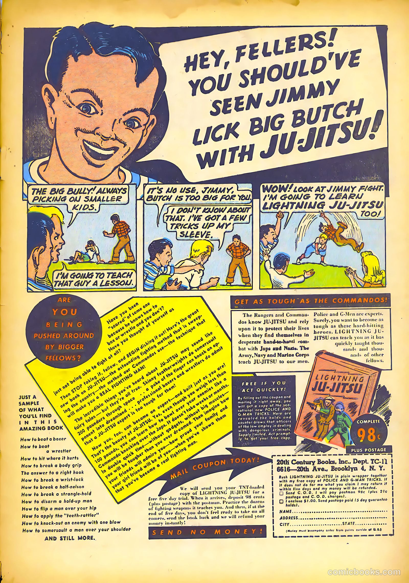 Dime Comics #1 (1945) — page 33 of 36