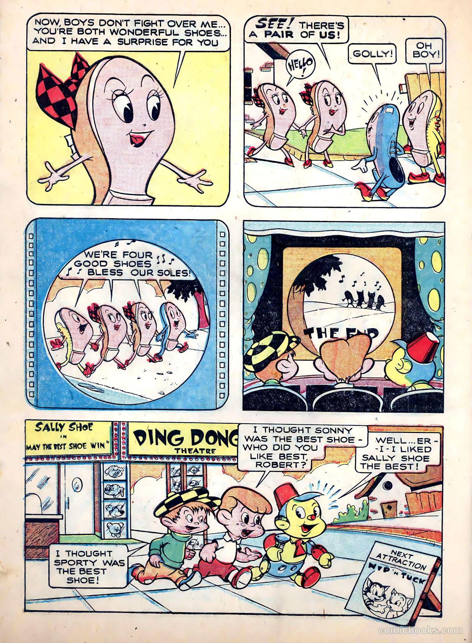 Ding Dong #5 (1947) — page 34 of 36
