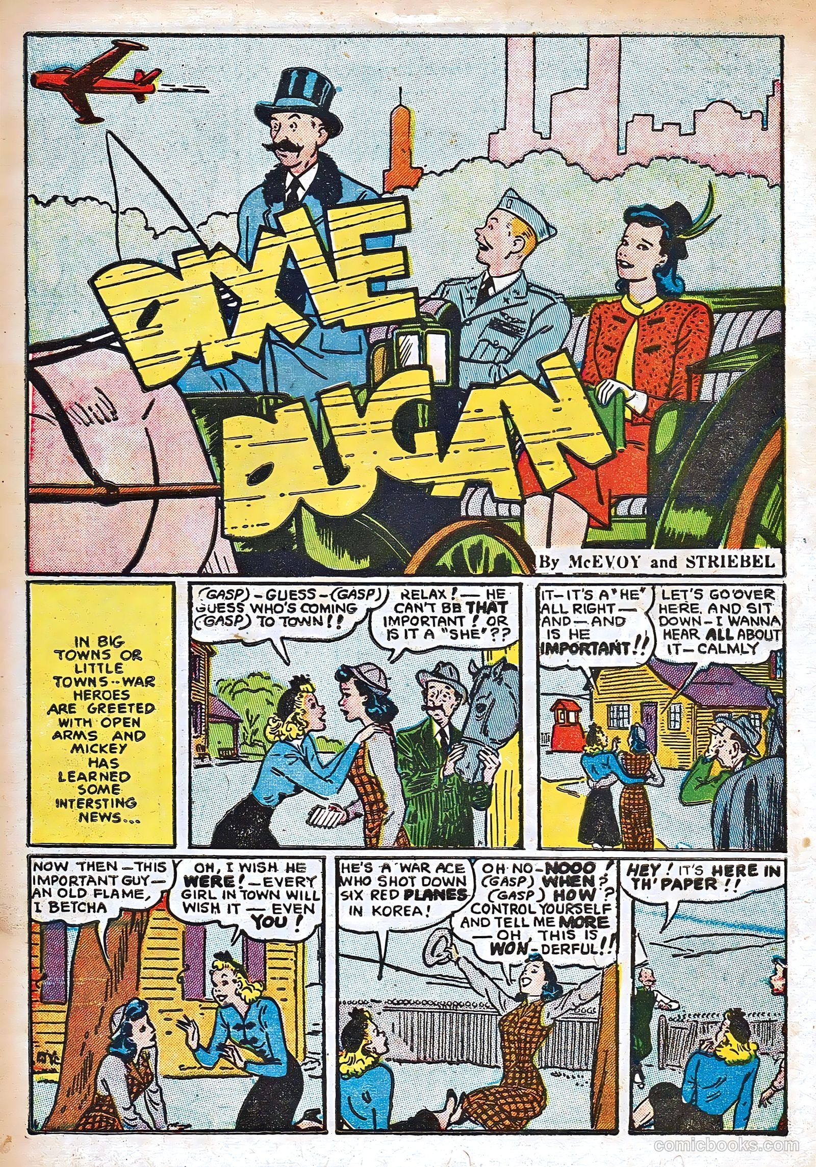 Dixie Dugan #1 (1942) — page 3 of 37