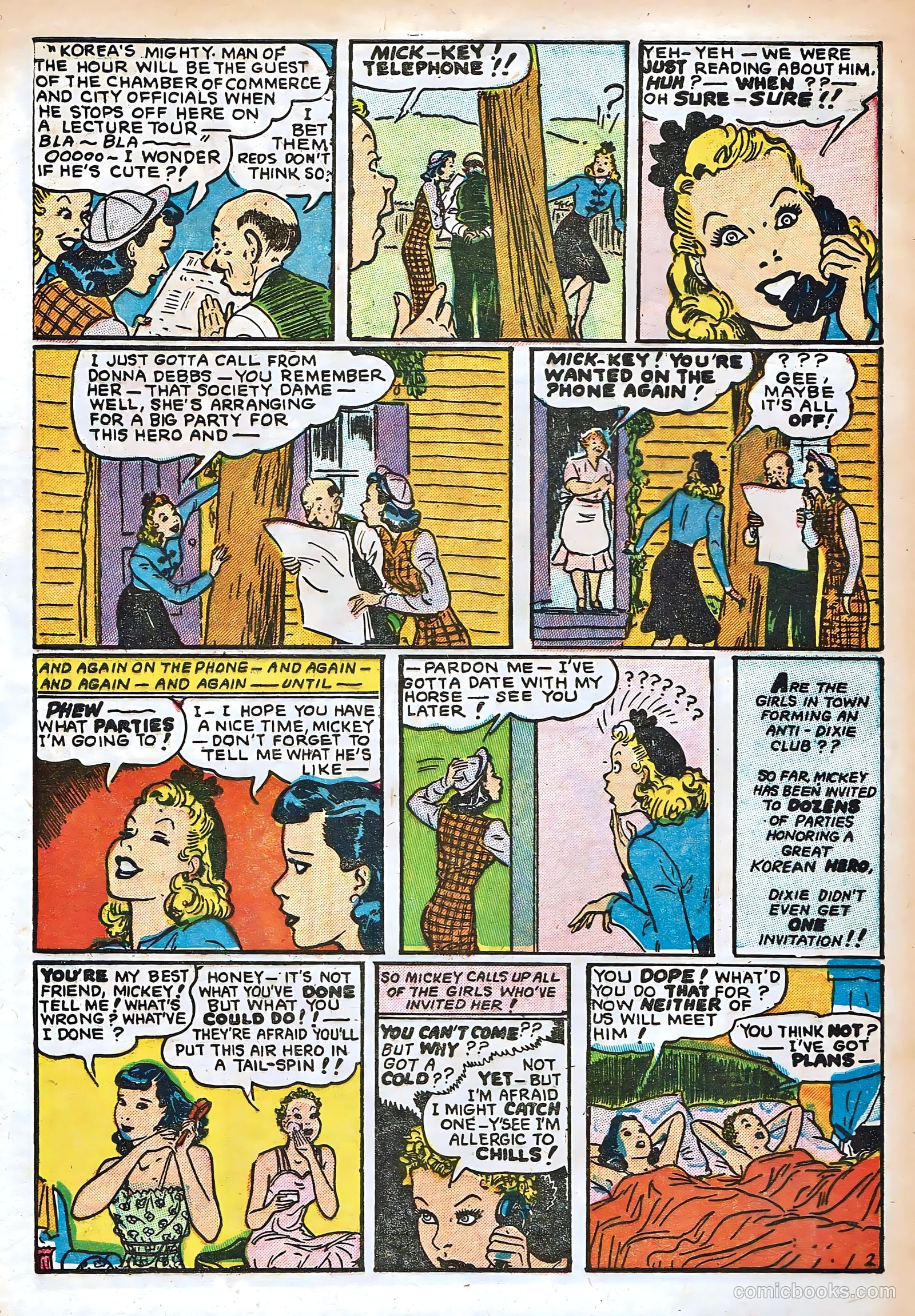 Dixie Dugan #1 (1942) — page 4 of 37