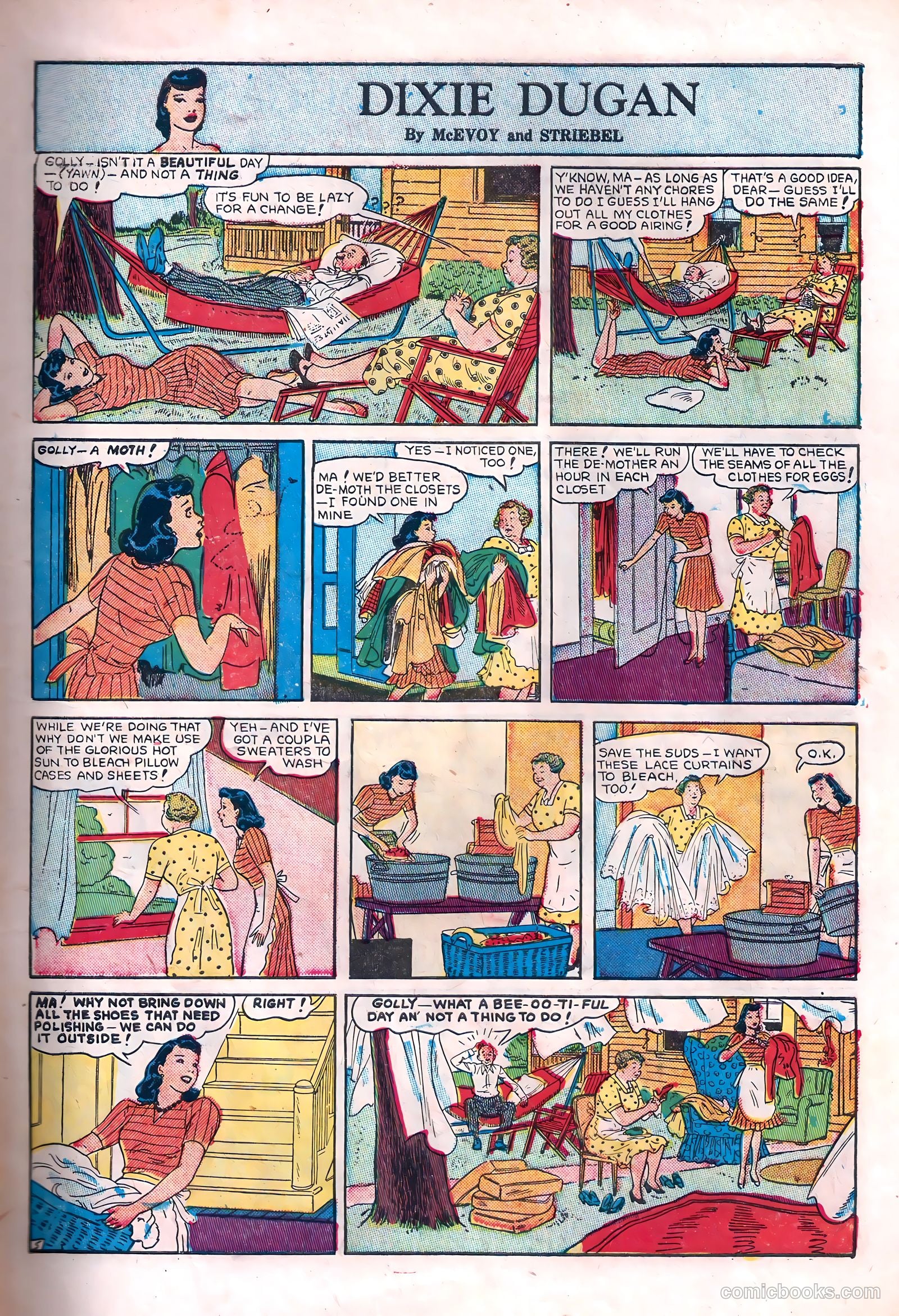 Dixie Dugan #10 (1948) — page 7 of 36