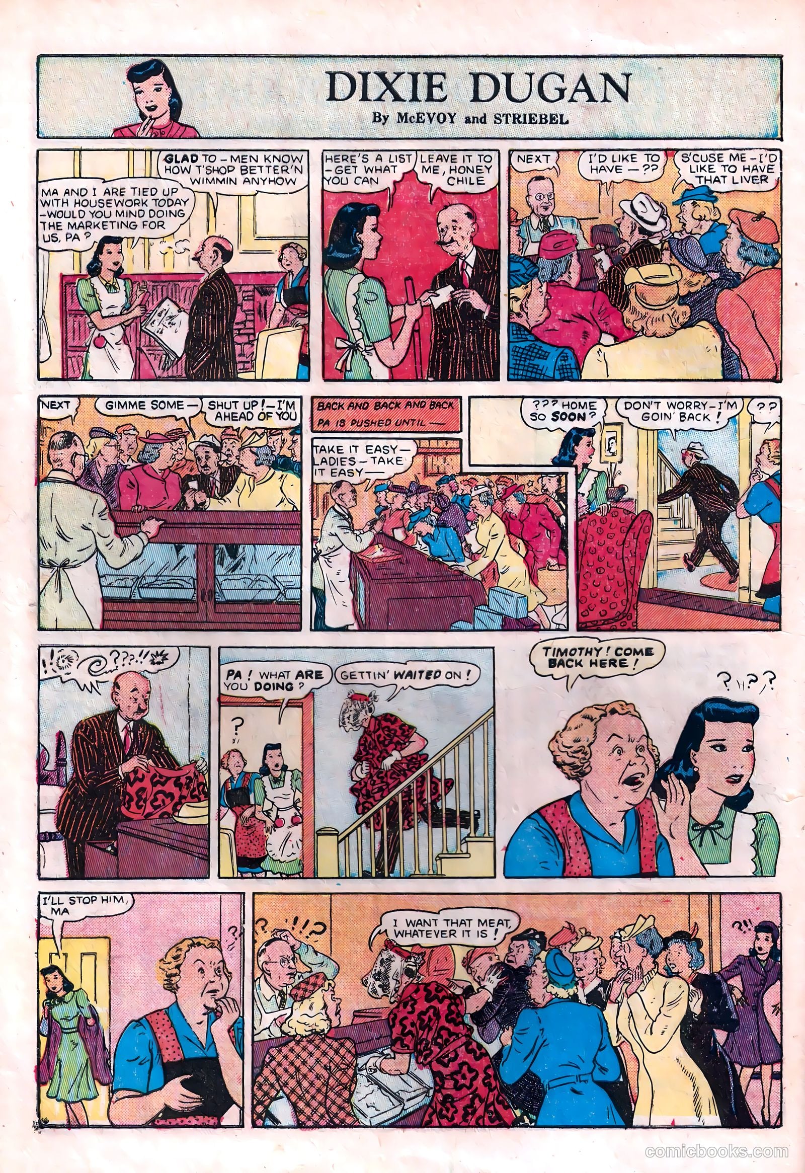 Dixie Dugan #10 (1948) — page 8 of 36