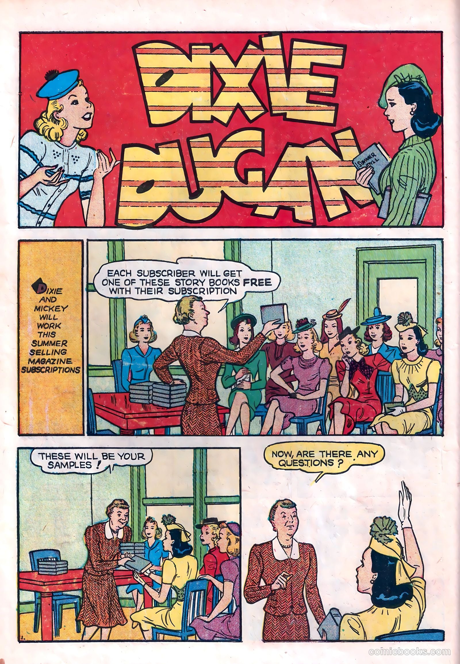 Dixie Dugan #10 (1948) — page 10 of 36