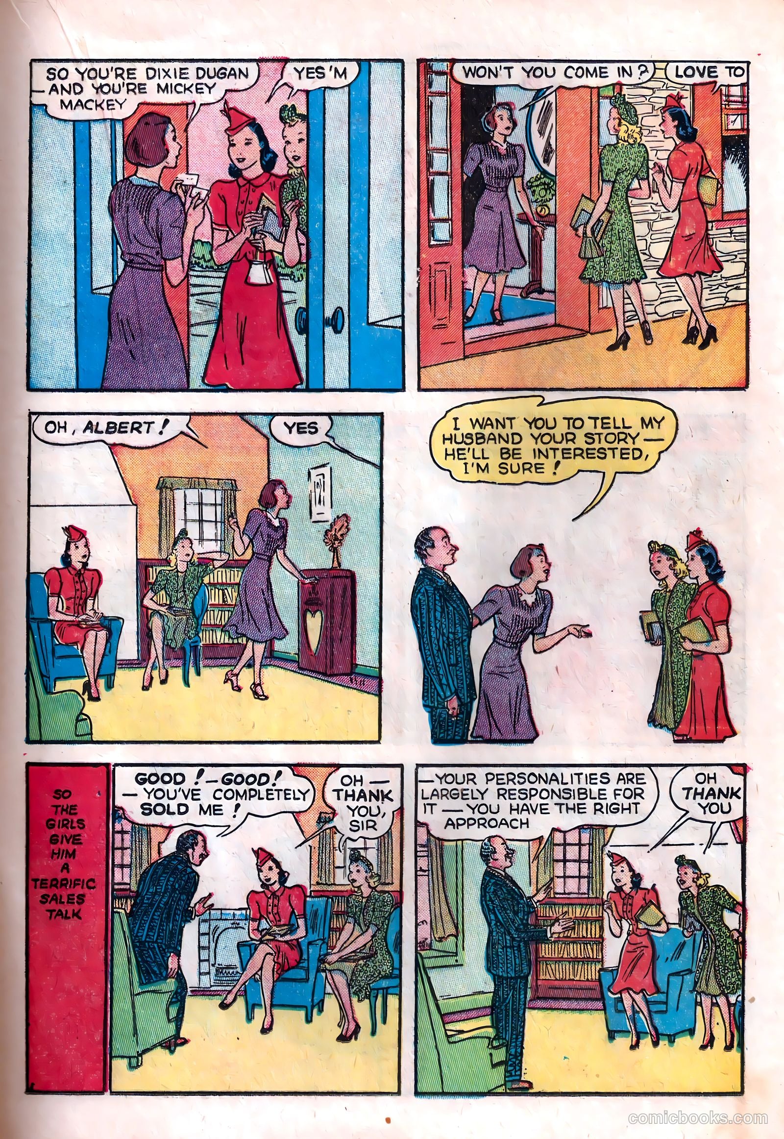 Dixie Dugan #10 (1948) — page 17 of 36
