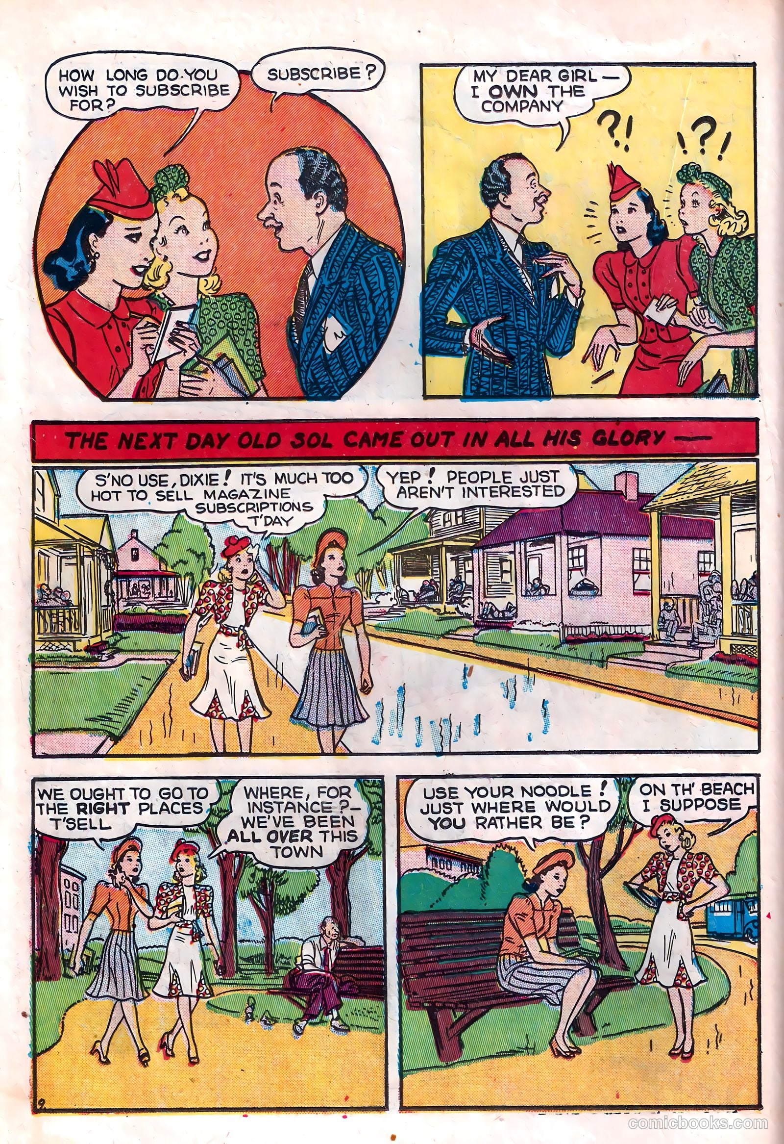 Dixie Dugan #10 (1948) — page 18 of 36