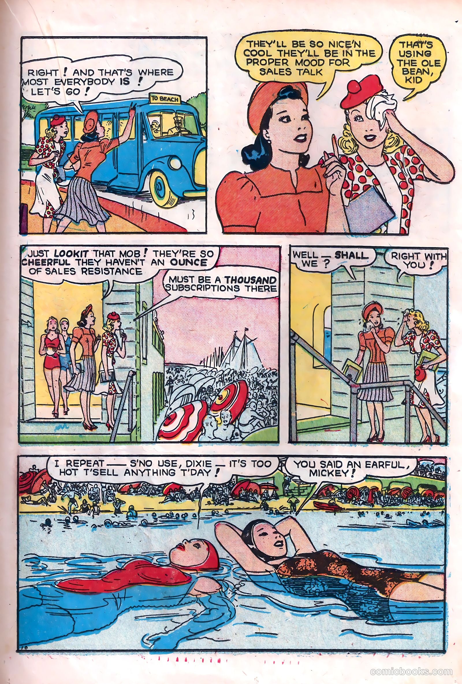 Dixie Dugan #10 (1948) — page 19 of 36