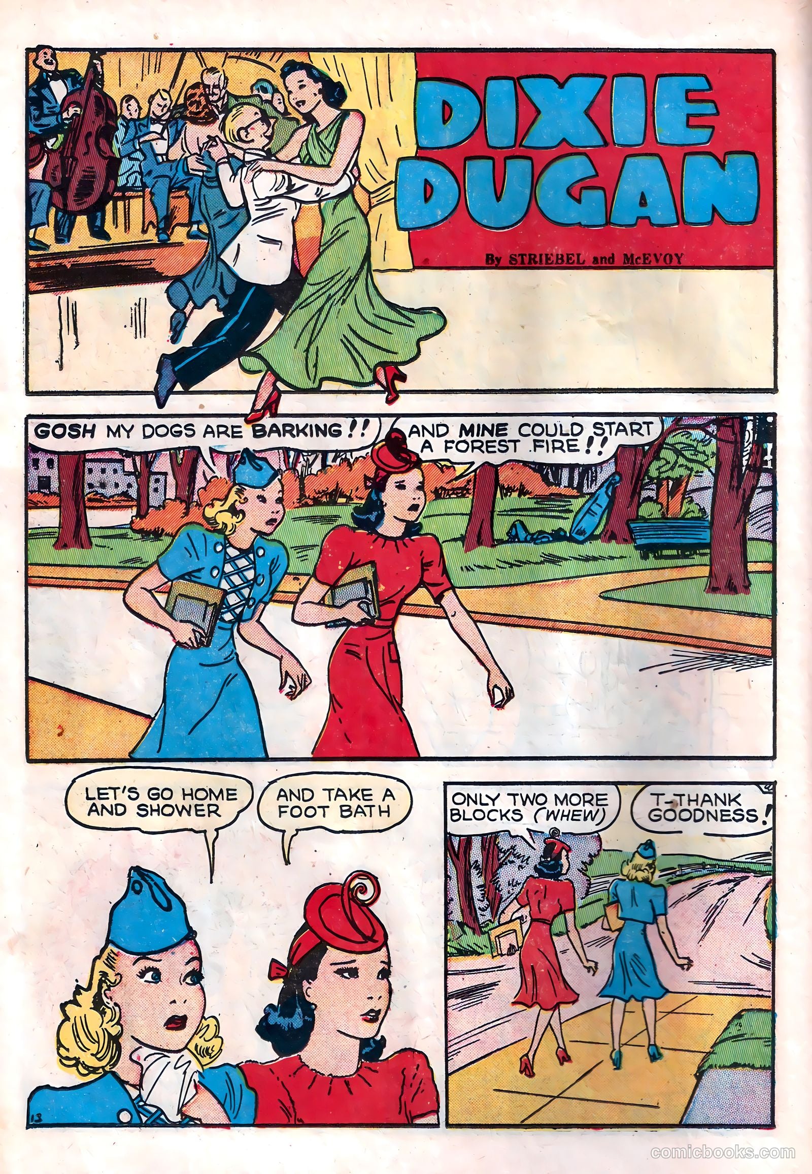 Dixie Dugan #10 (1948) — page 22 of 36