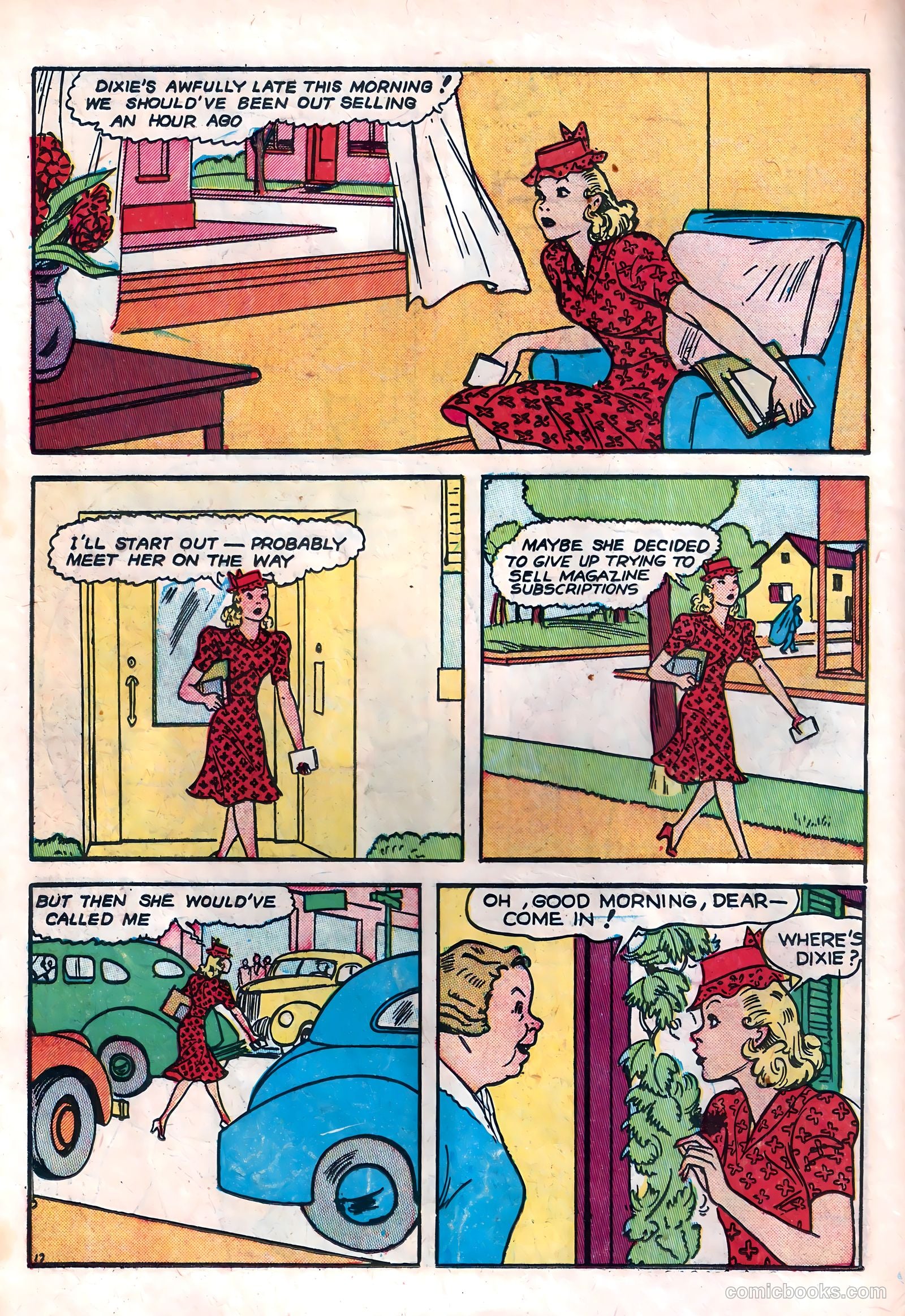 Dixie Dugan #10 (1948) — page 26 of 36