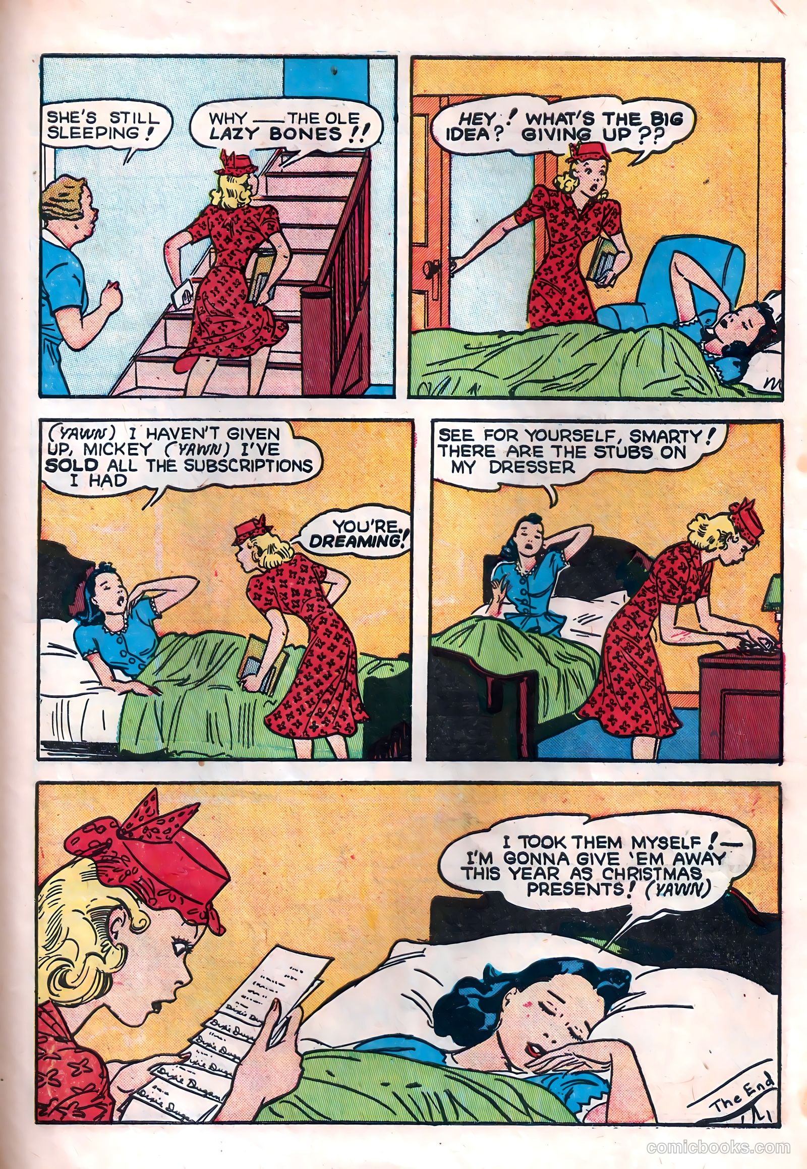 Dixie Dugan #10 (1948) — page 27 of 36