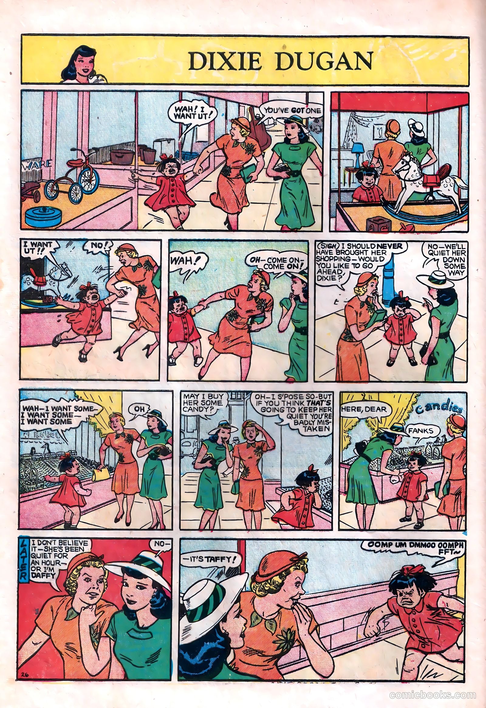 Dixie Dugan #10 (1948) — page 28 of 36