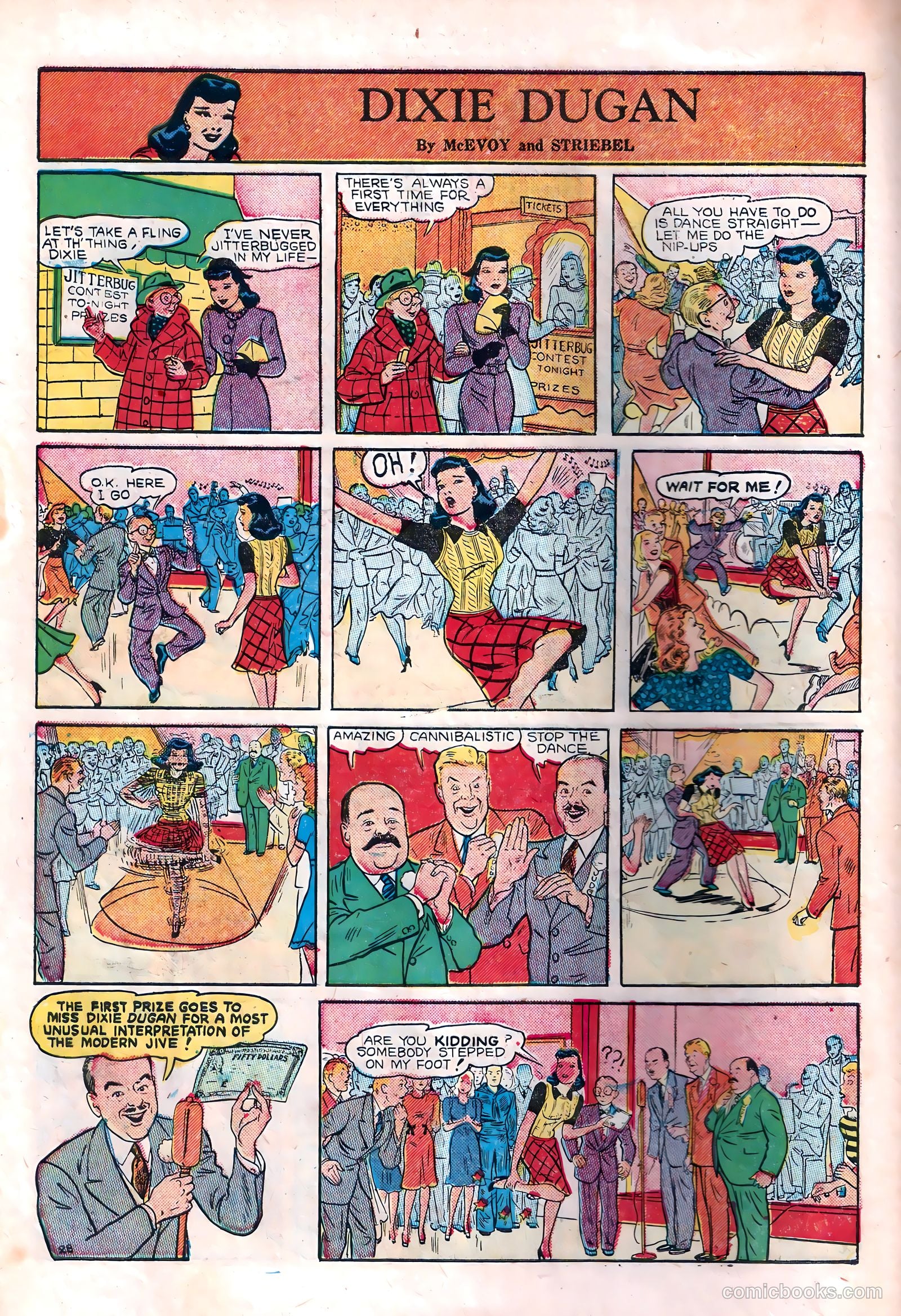 Dixie Dugan #10 (1948) — page 30 of 36
