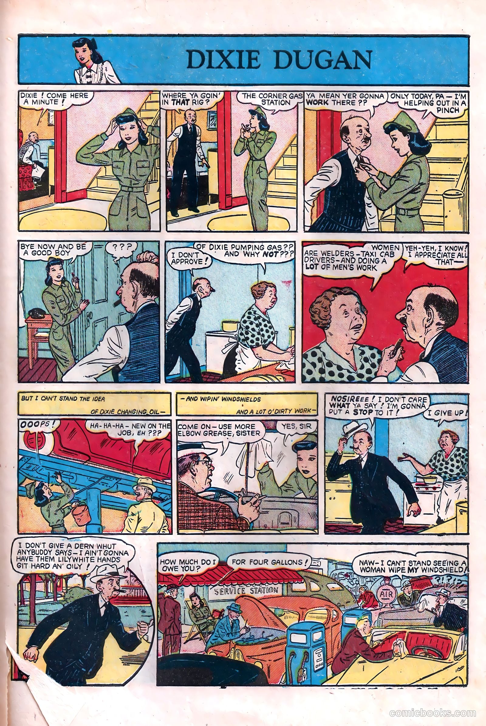 Dixie Dugan #10 (1948) — page 31 of 36