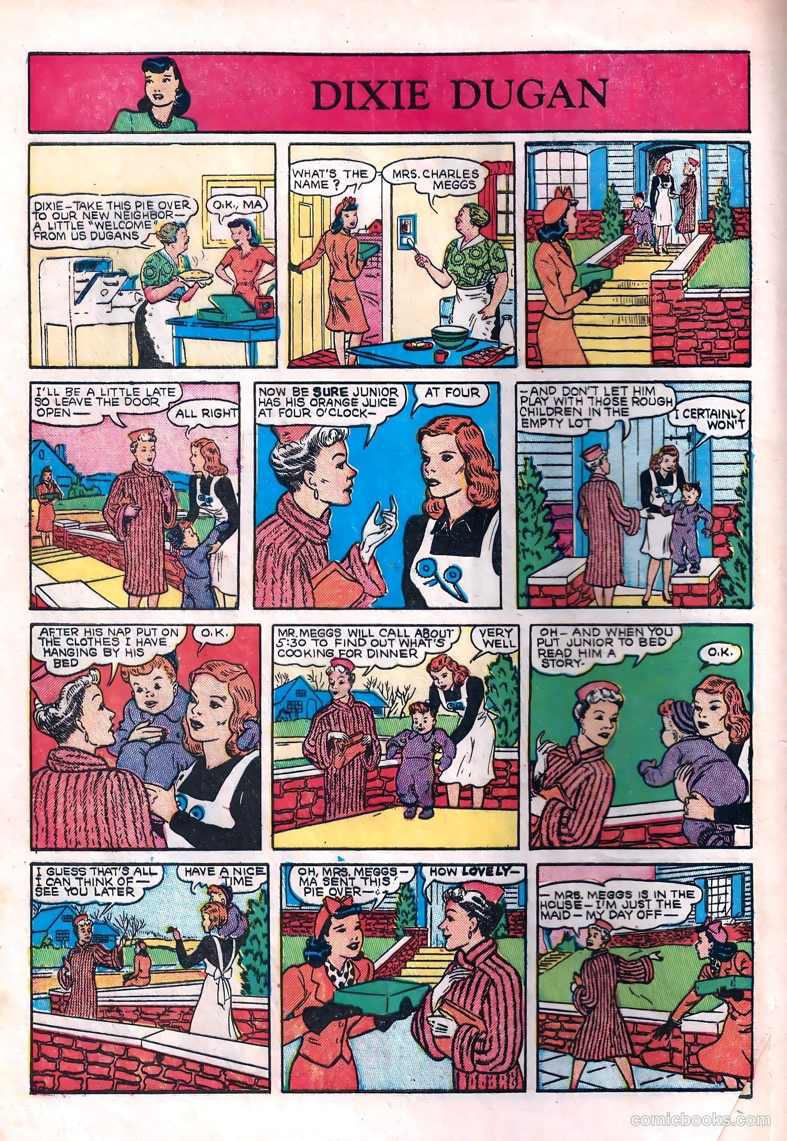 Dixie Dugan #10 (1948) — page 32 of 36