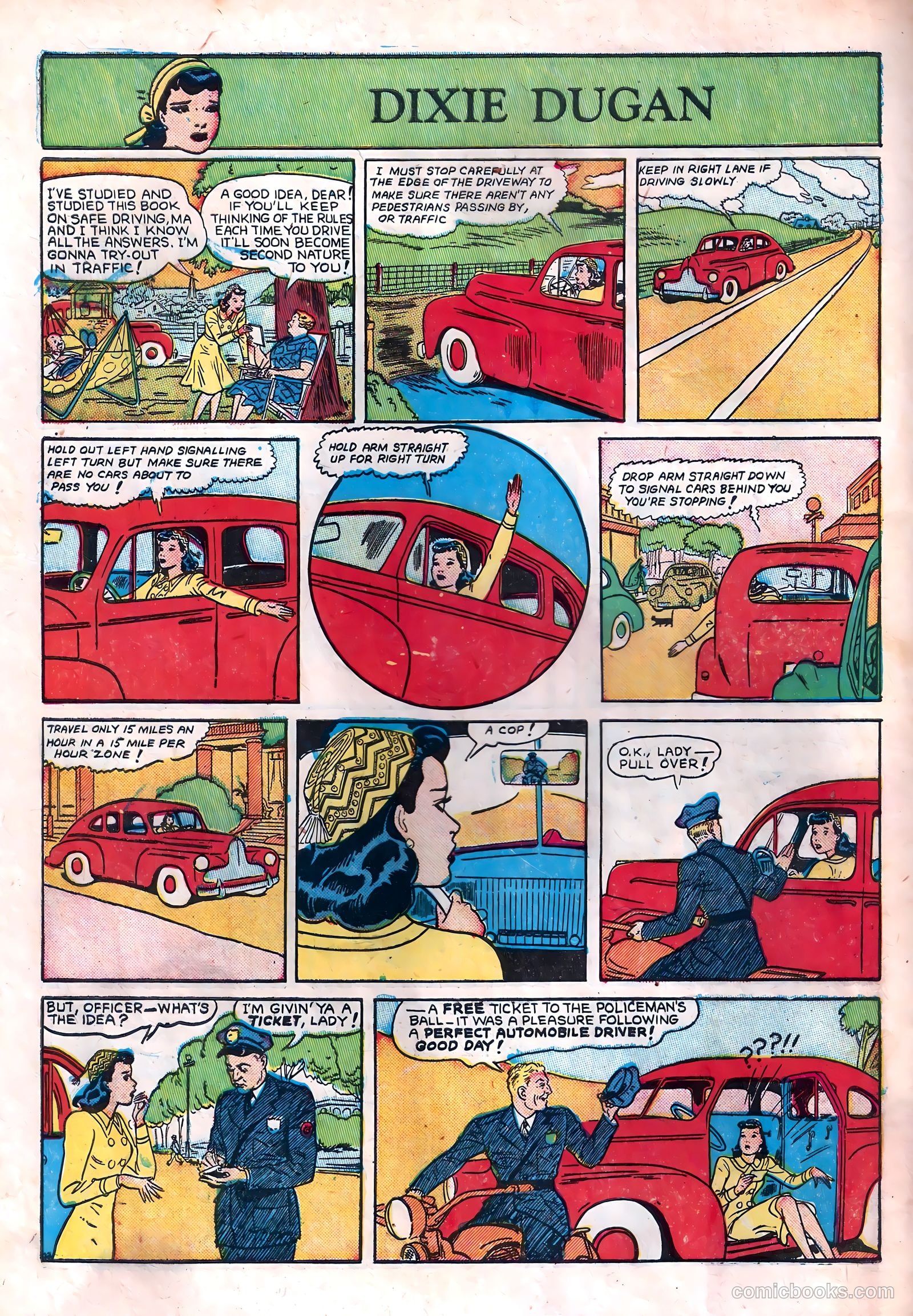 Dixie Dugan #10 (1948) — page 34 of 36