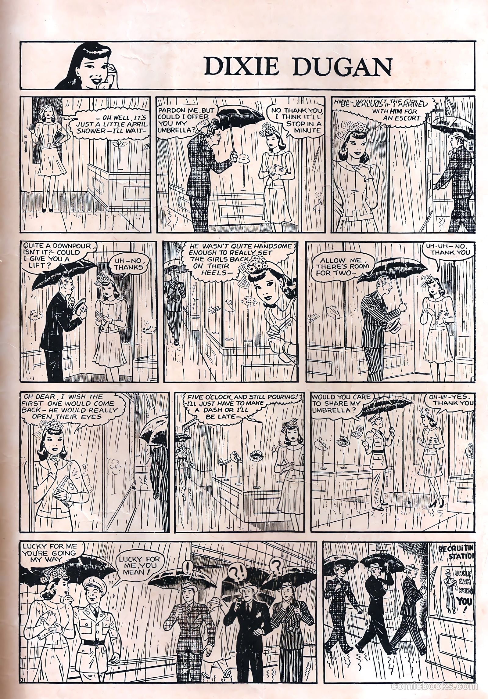 Dixie Dugan #10 (1948) — page 35 of 36