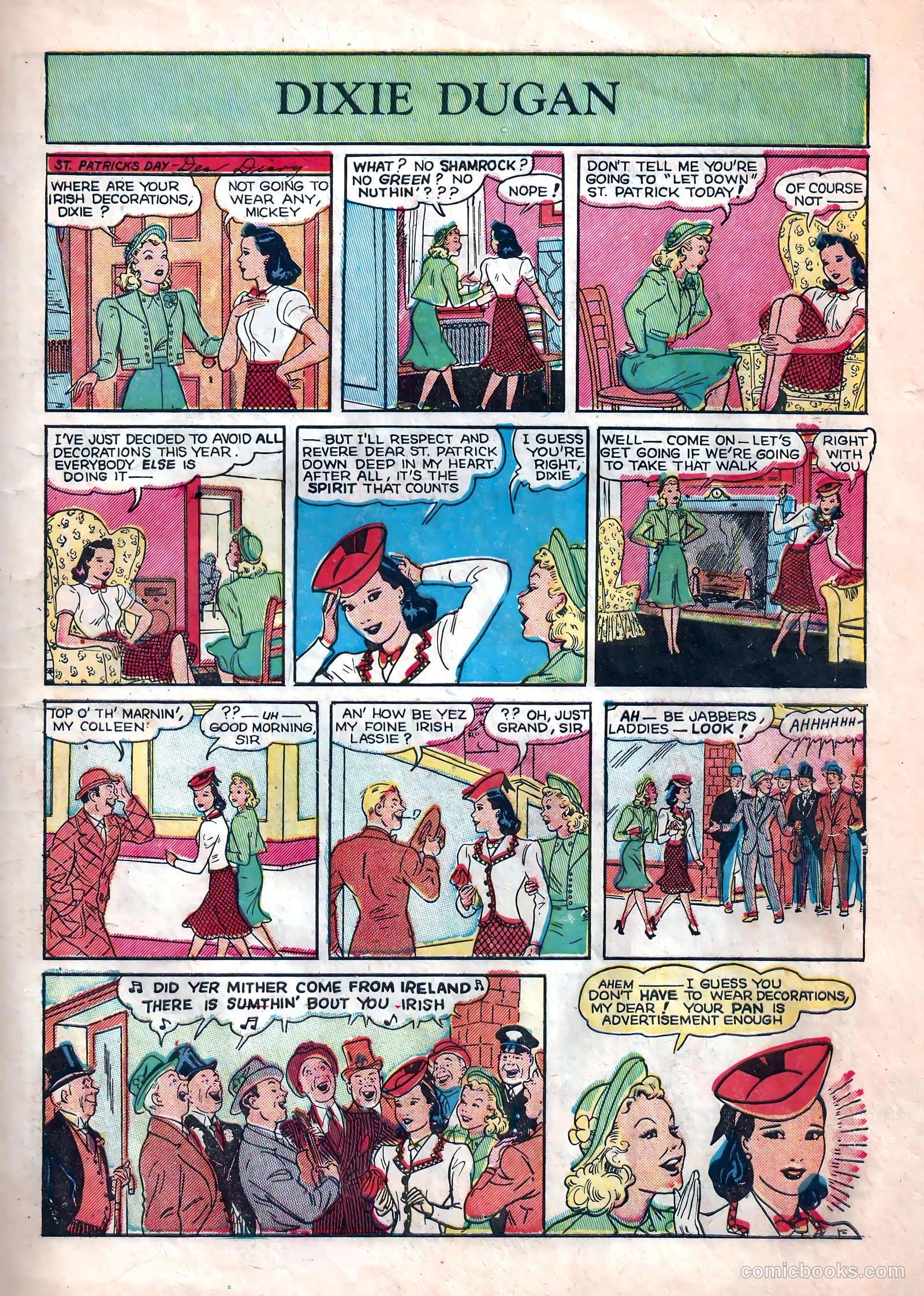Dixie Dugan #11 (1948) — page 7 of 36