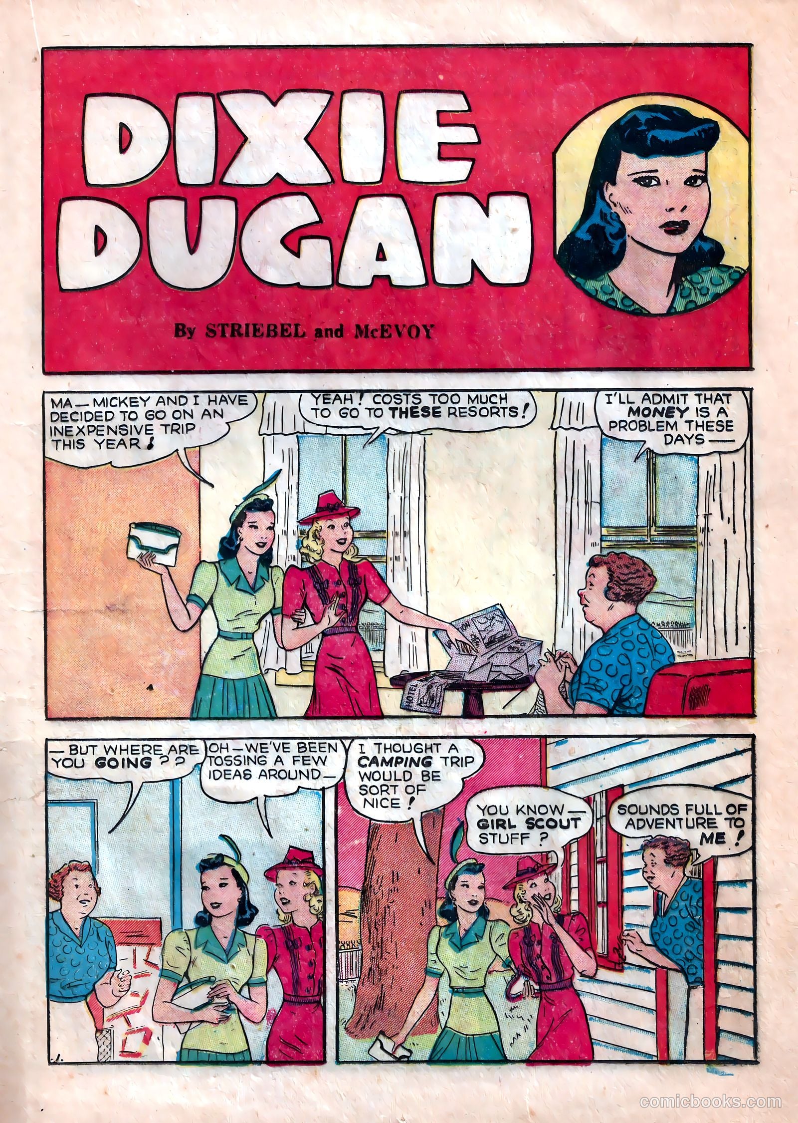 Dixie Dugan #11 (1948) — page 17 of 36