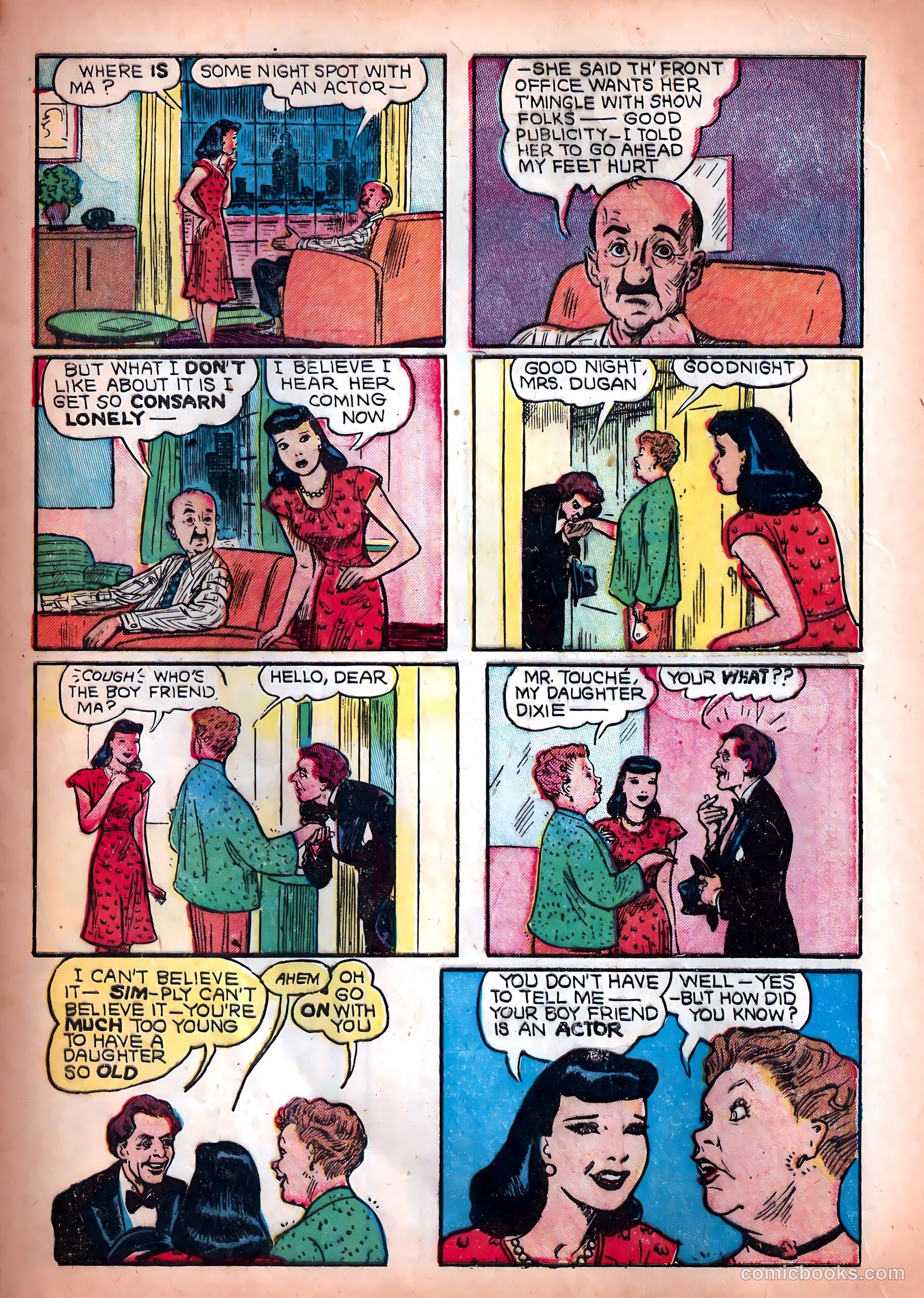 Dixie Dugan #12 (1949) — page 7 of 36