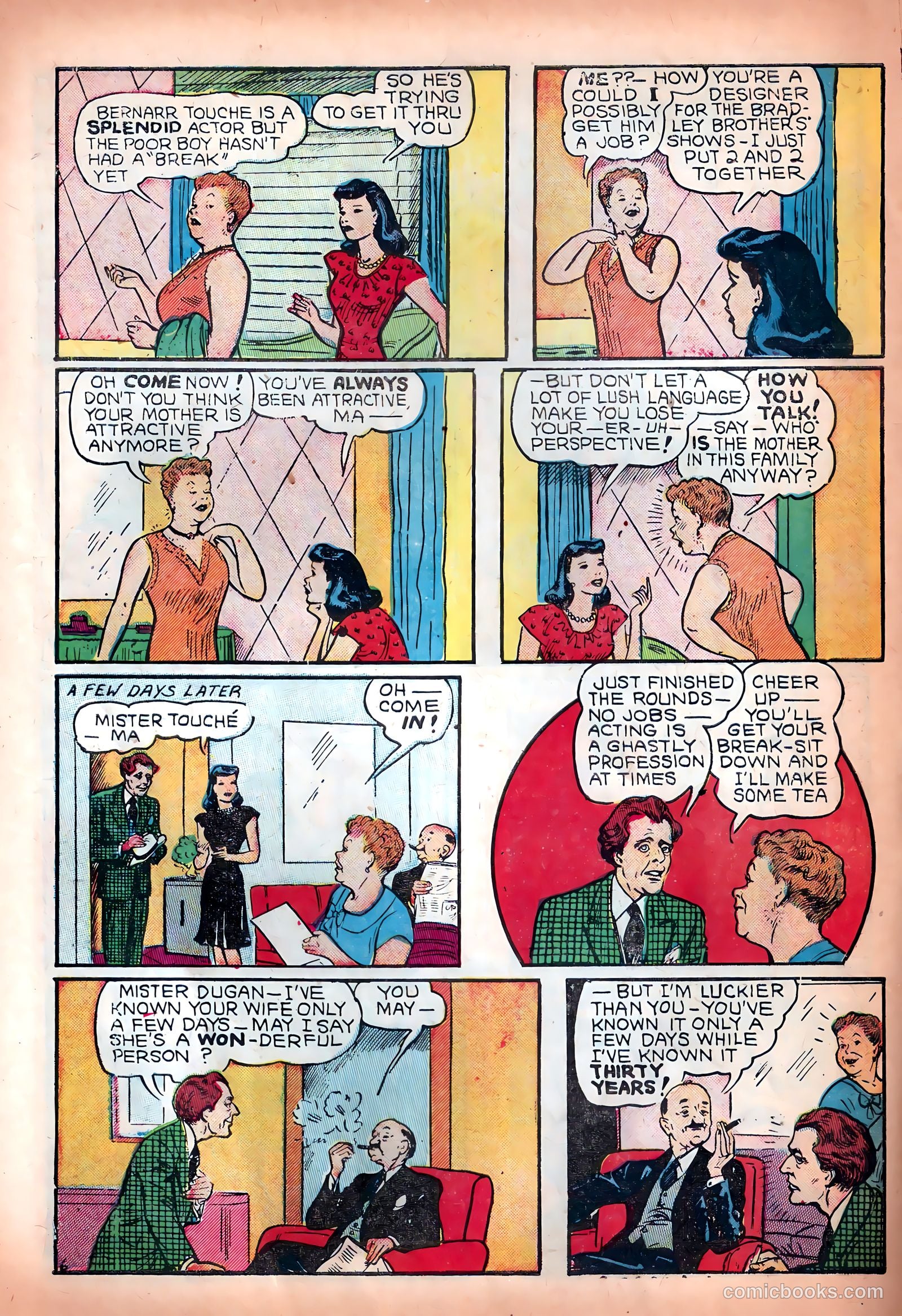 Dixie Dugan #12 (1949) — page 8 of 36