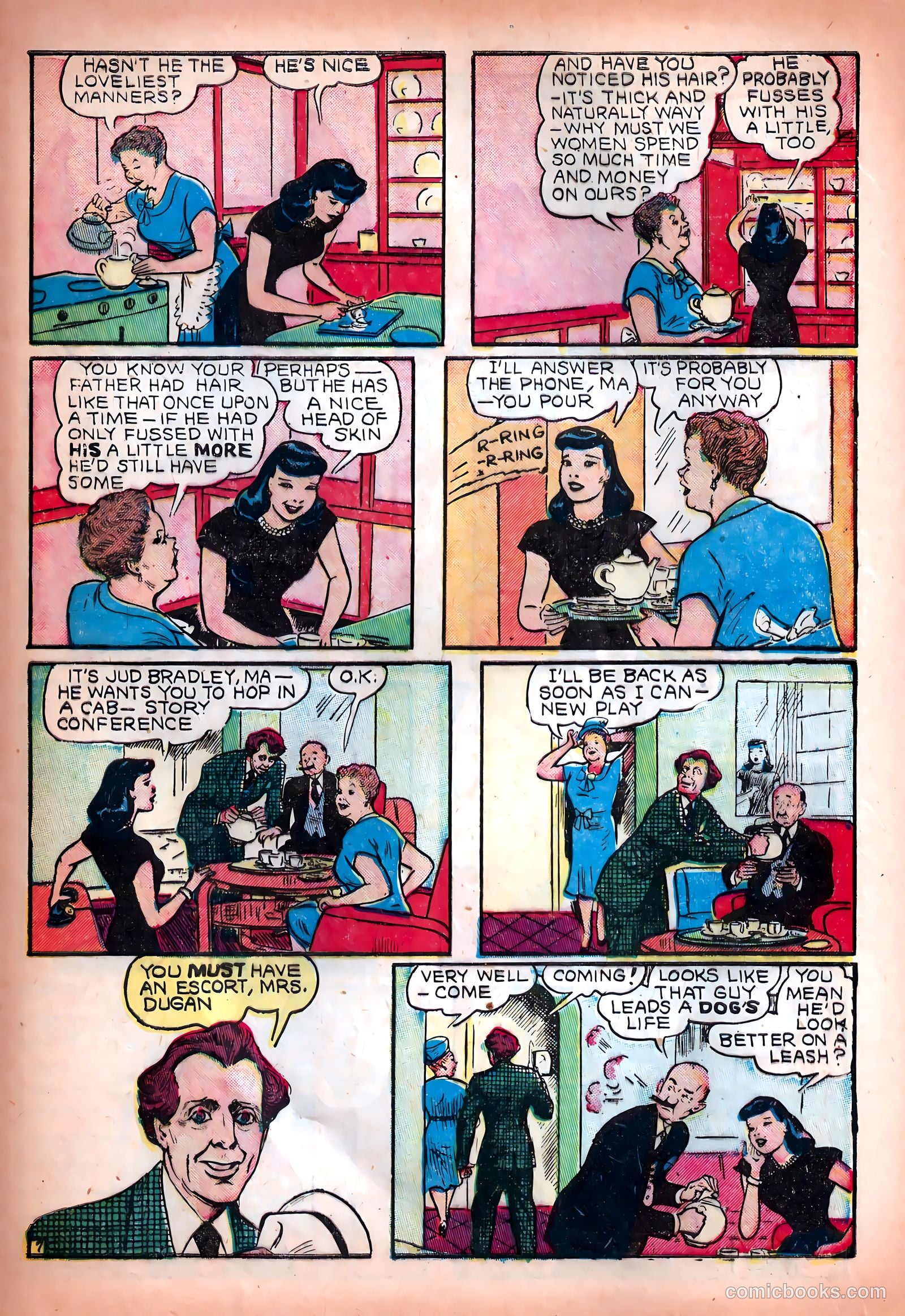 Dixie Dugan #12 (1949) — page 9 of 36