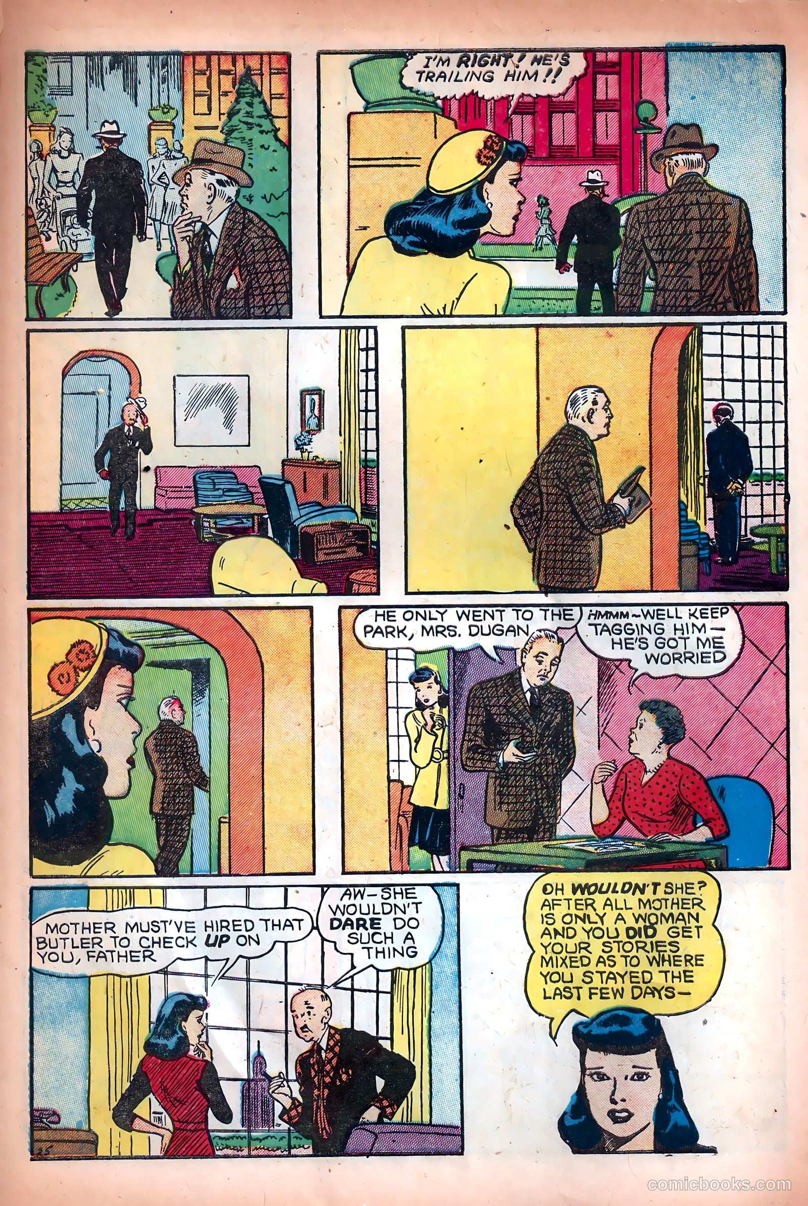 Dixie Dugan #12 (1949) — page 27 of 36