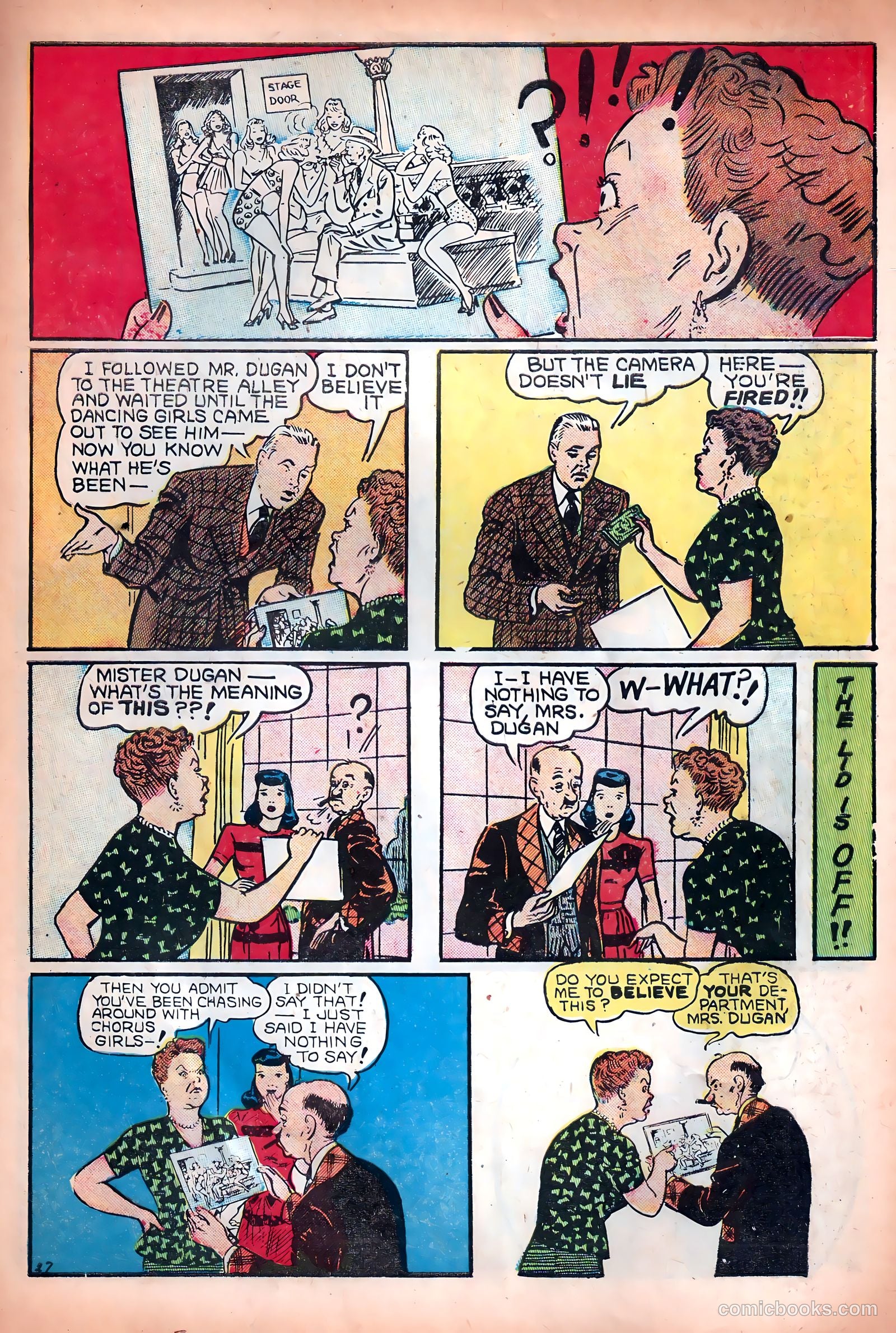 Dixie Dugan #12 (1949) — page 29 of 36